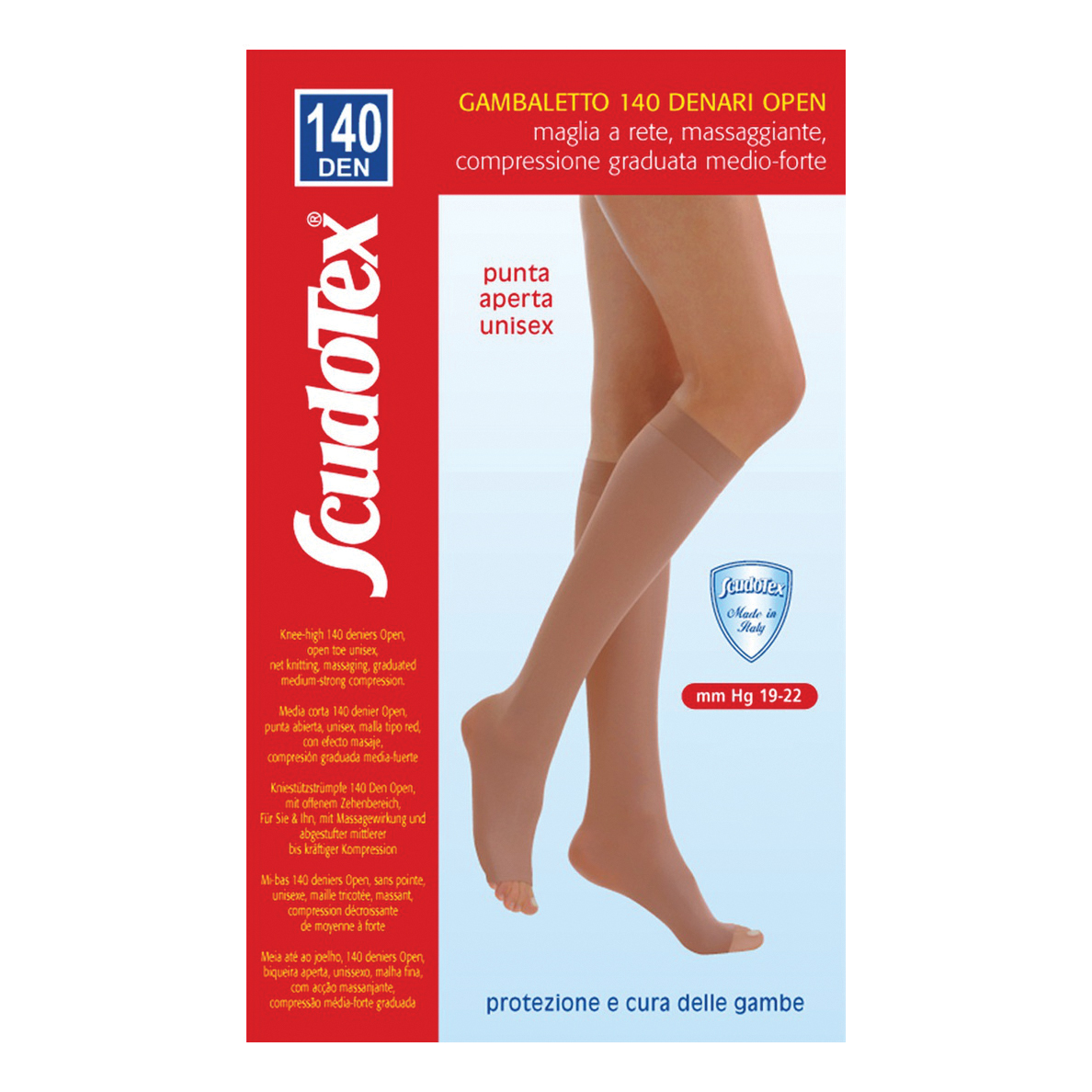 Scudotex gambaletto 140 open daino 4