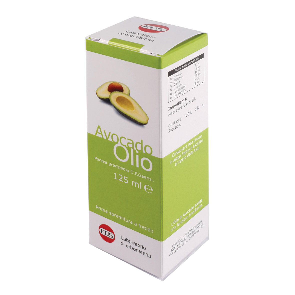 Avocado olio 125 ml