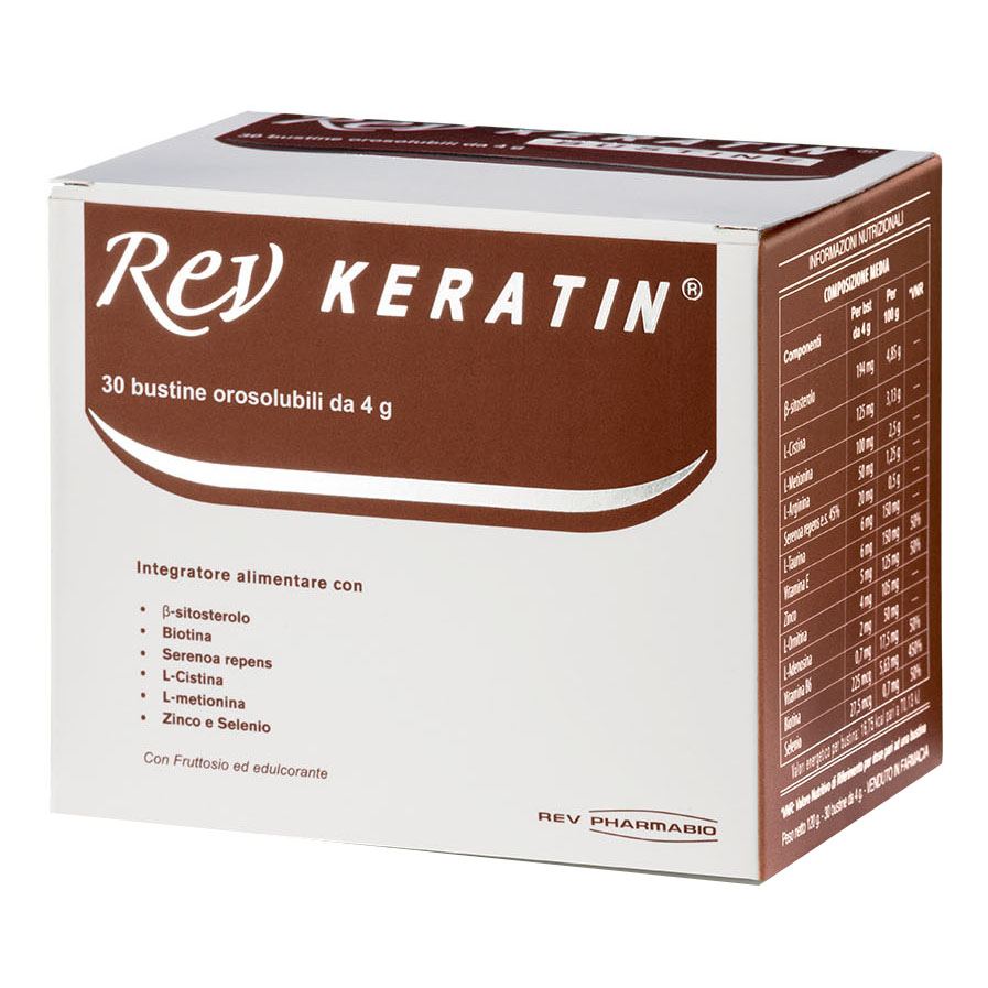 Rev keratin 30 bustine