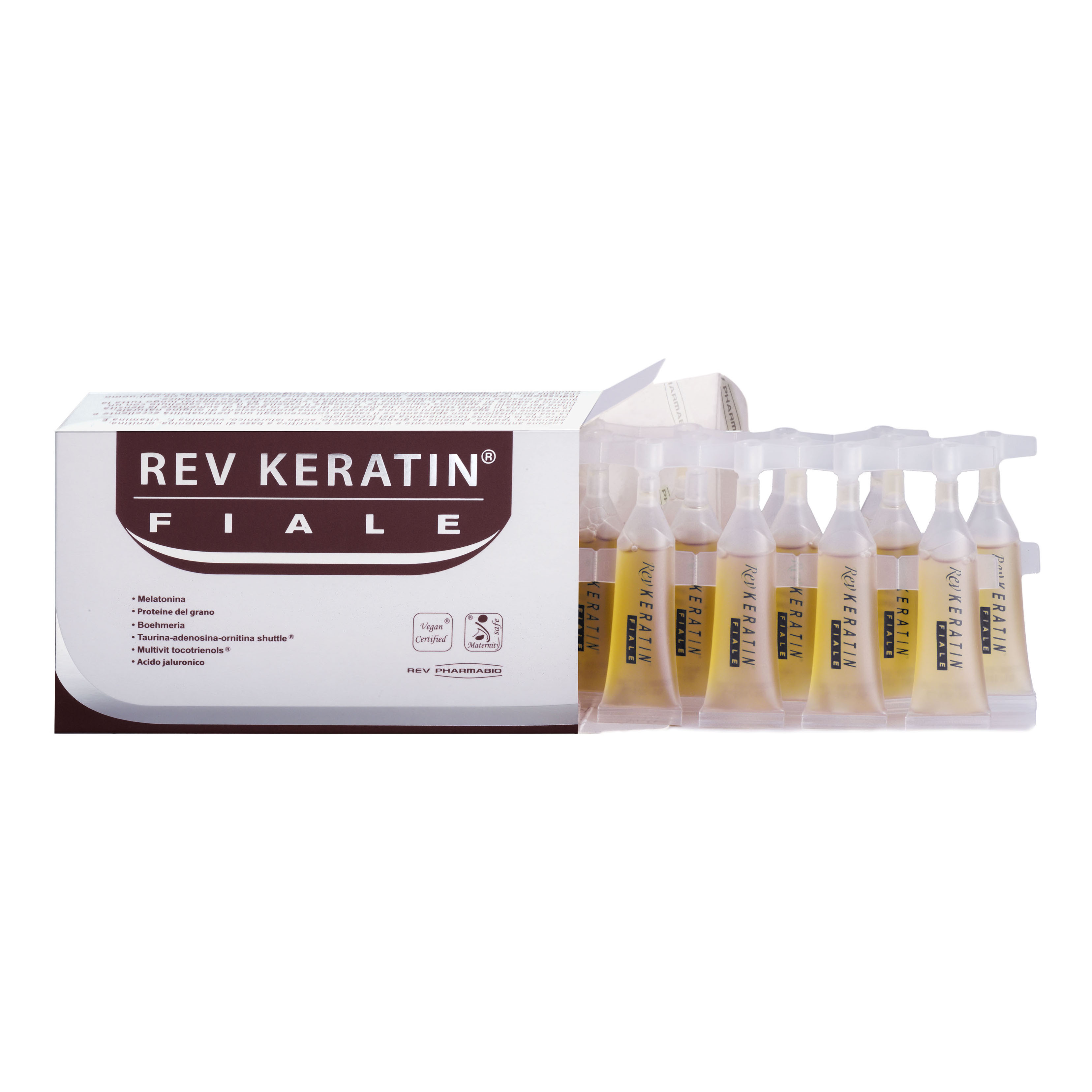 Rev keratin fiale