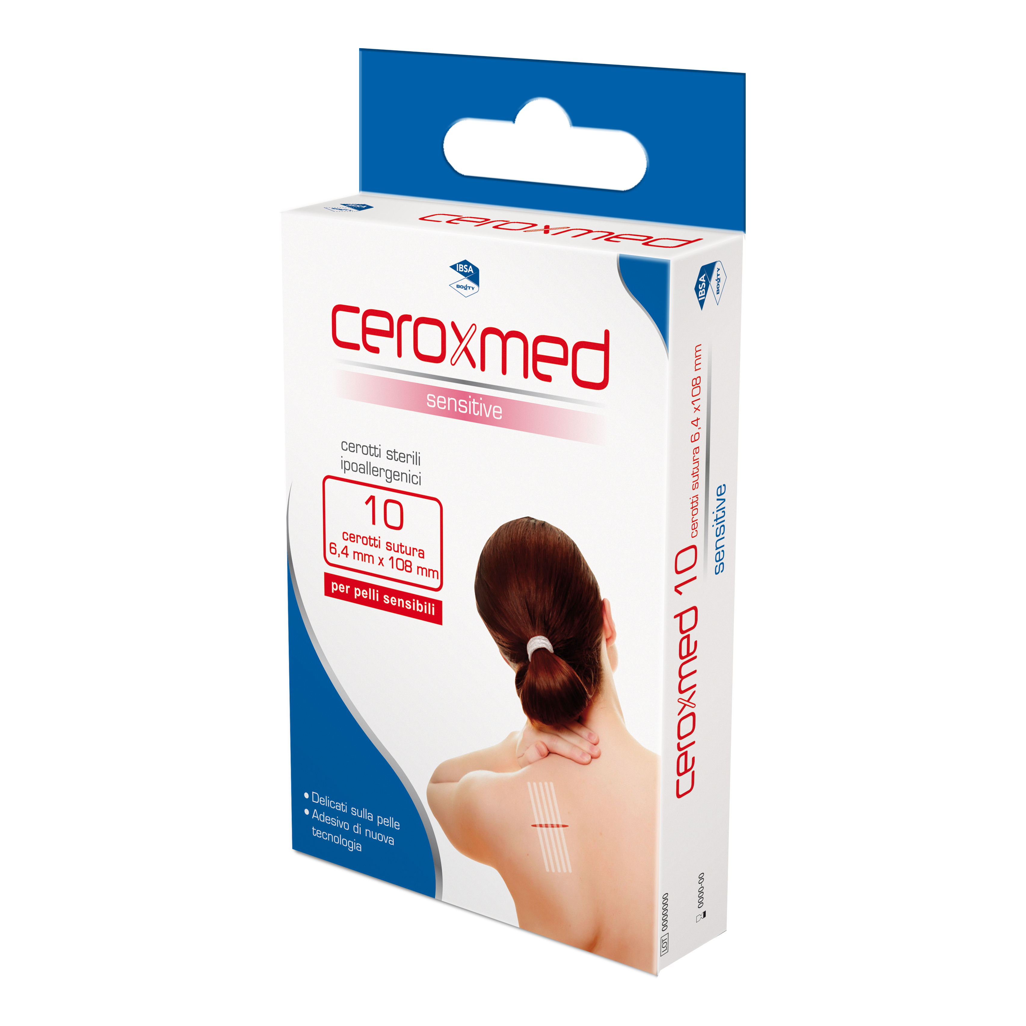 Cerotto per sutura ceroxmed 6,4x108 mm 10 pezzi