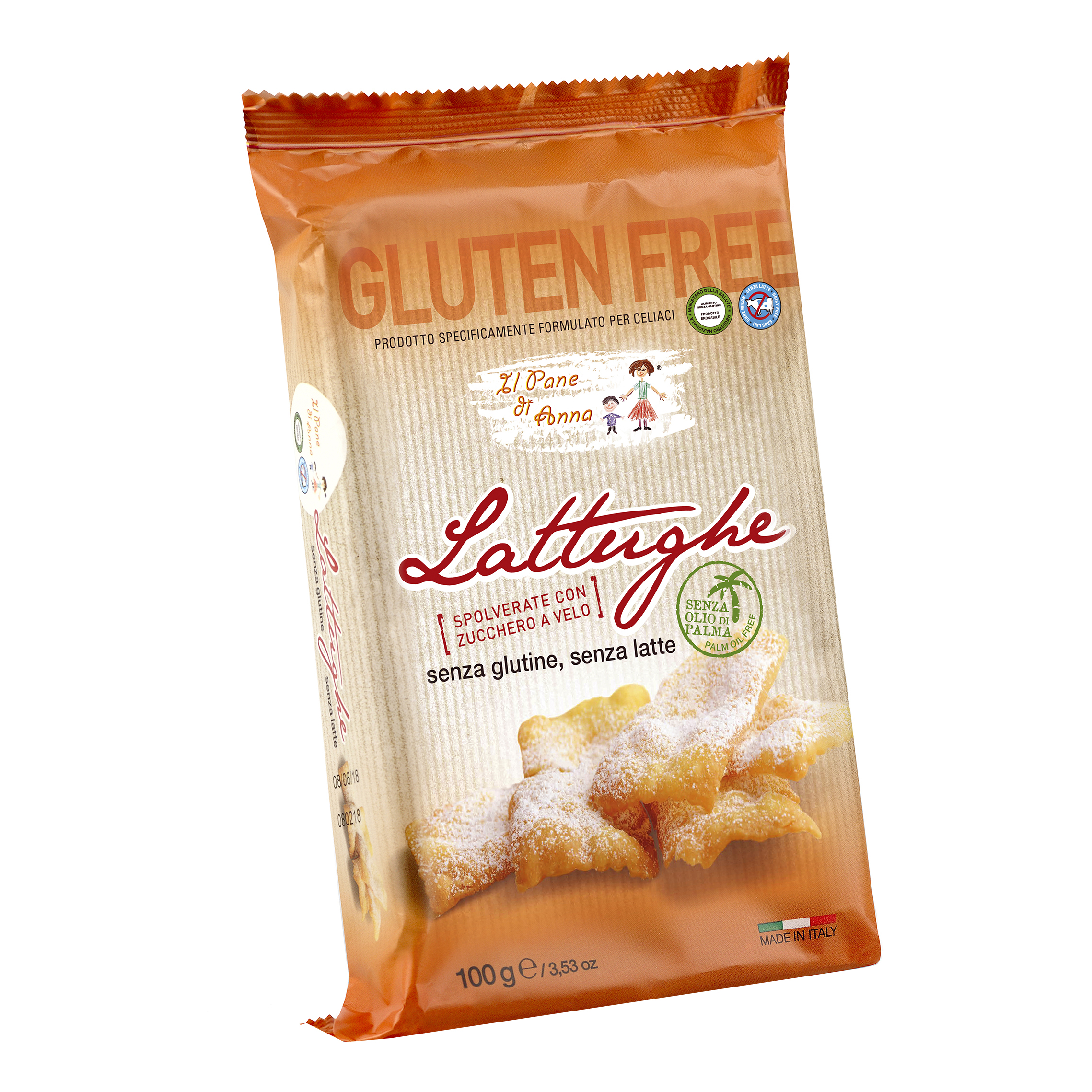 Il pane di anna lattughe 100 g