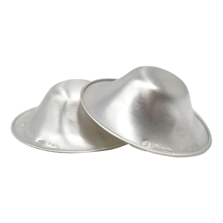 Silverette mini coppette protezione capezzoli in argento 2 pezzi