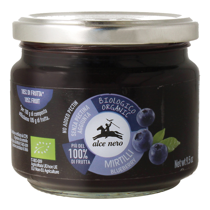 Composta di mirtilli bio 270 g