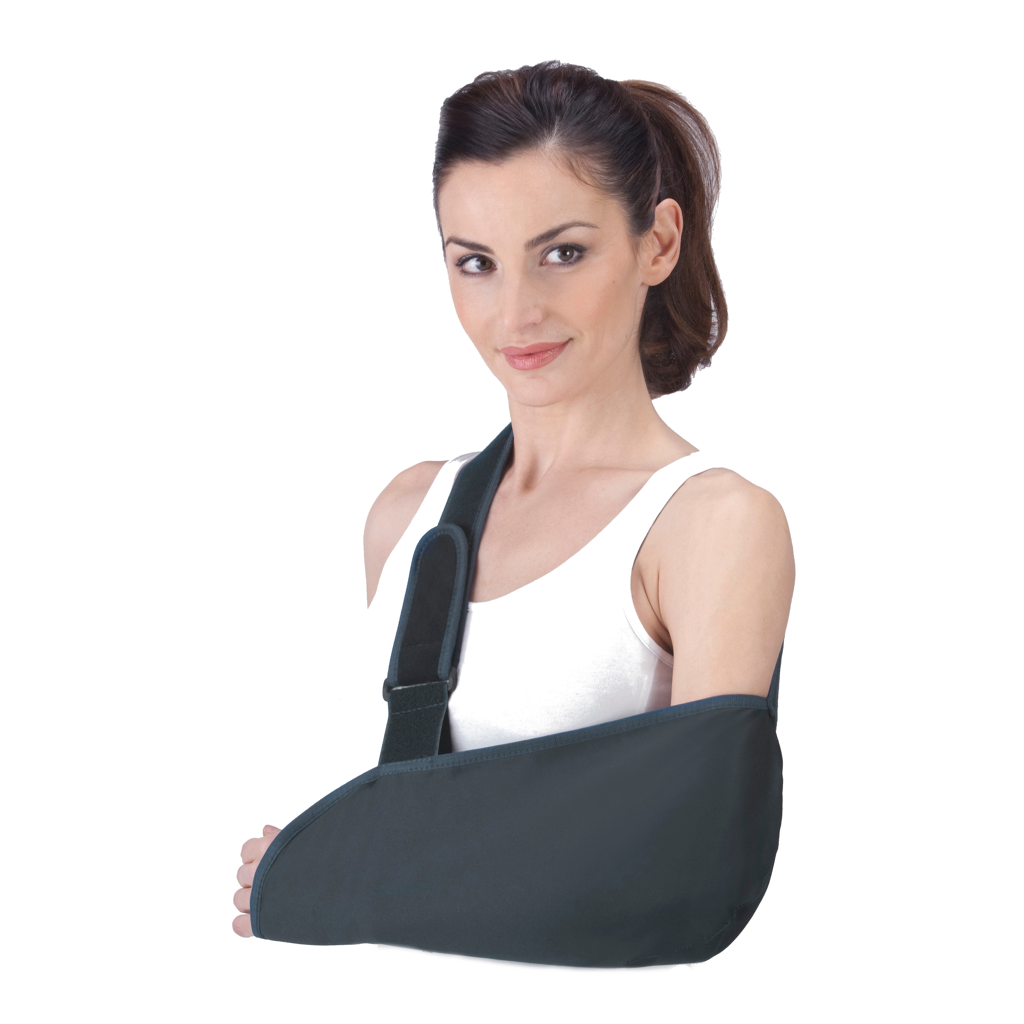 Reggibraccio con regolatore velcro m