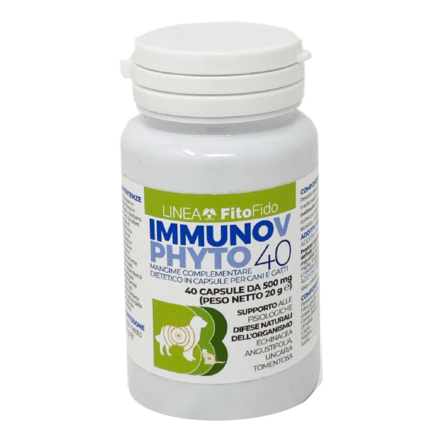 Immunov capsule 40 capsule barattolo 20 g