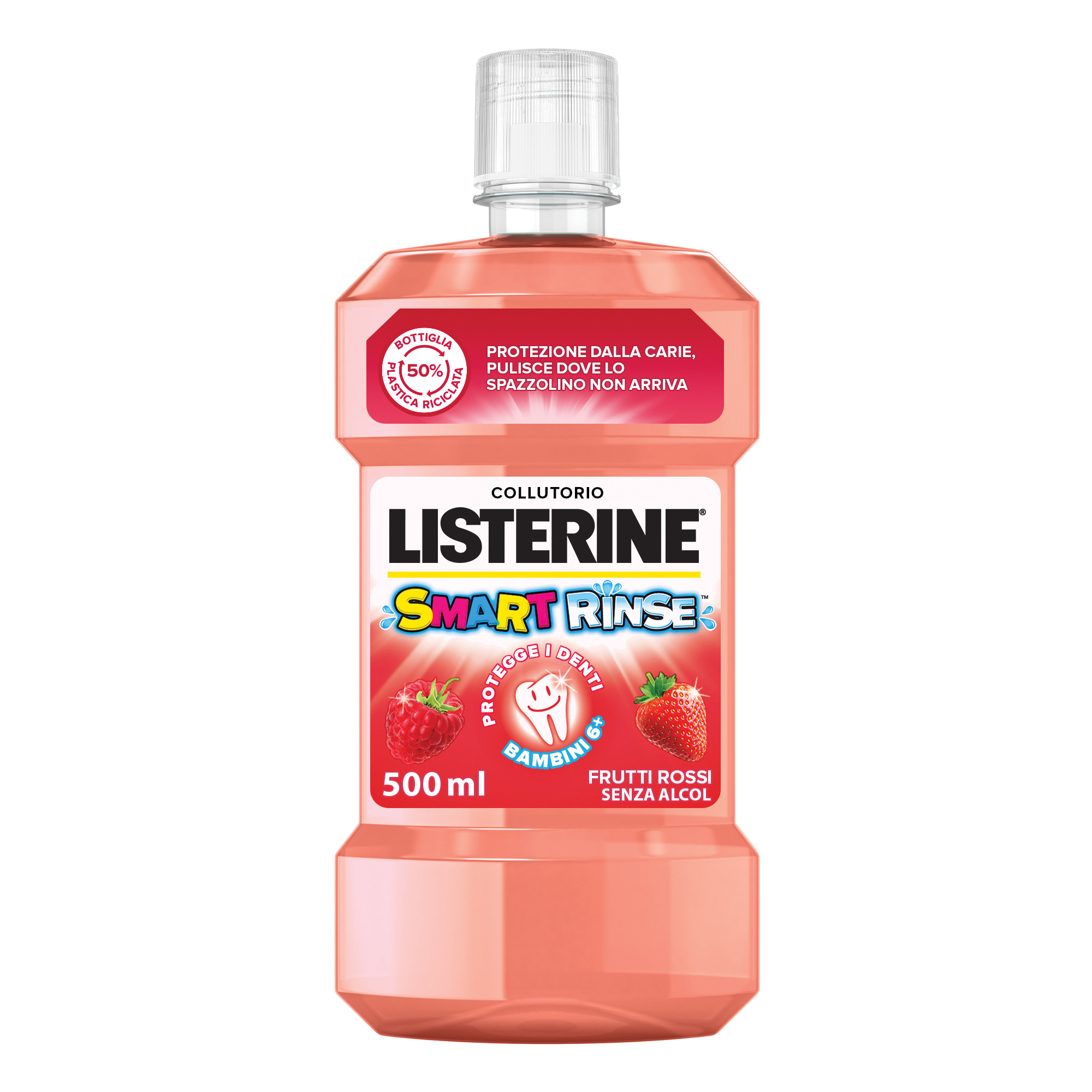 Listerine smart rinse collutorio 500 ml