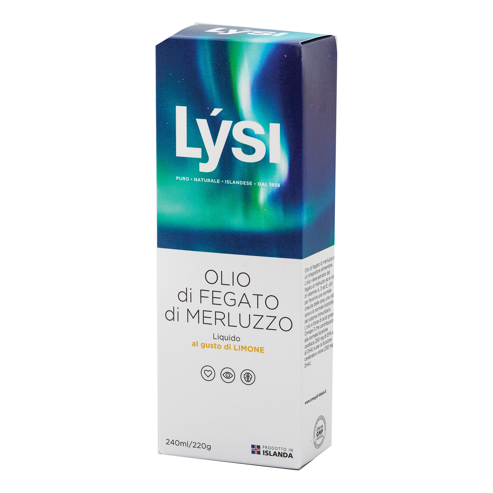 Lysi omega3 liquido limone 240 ml