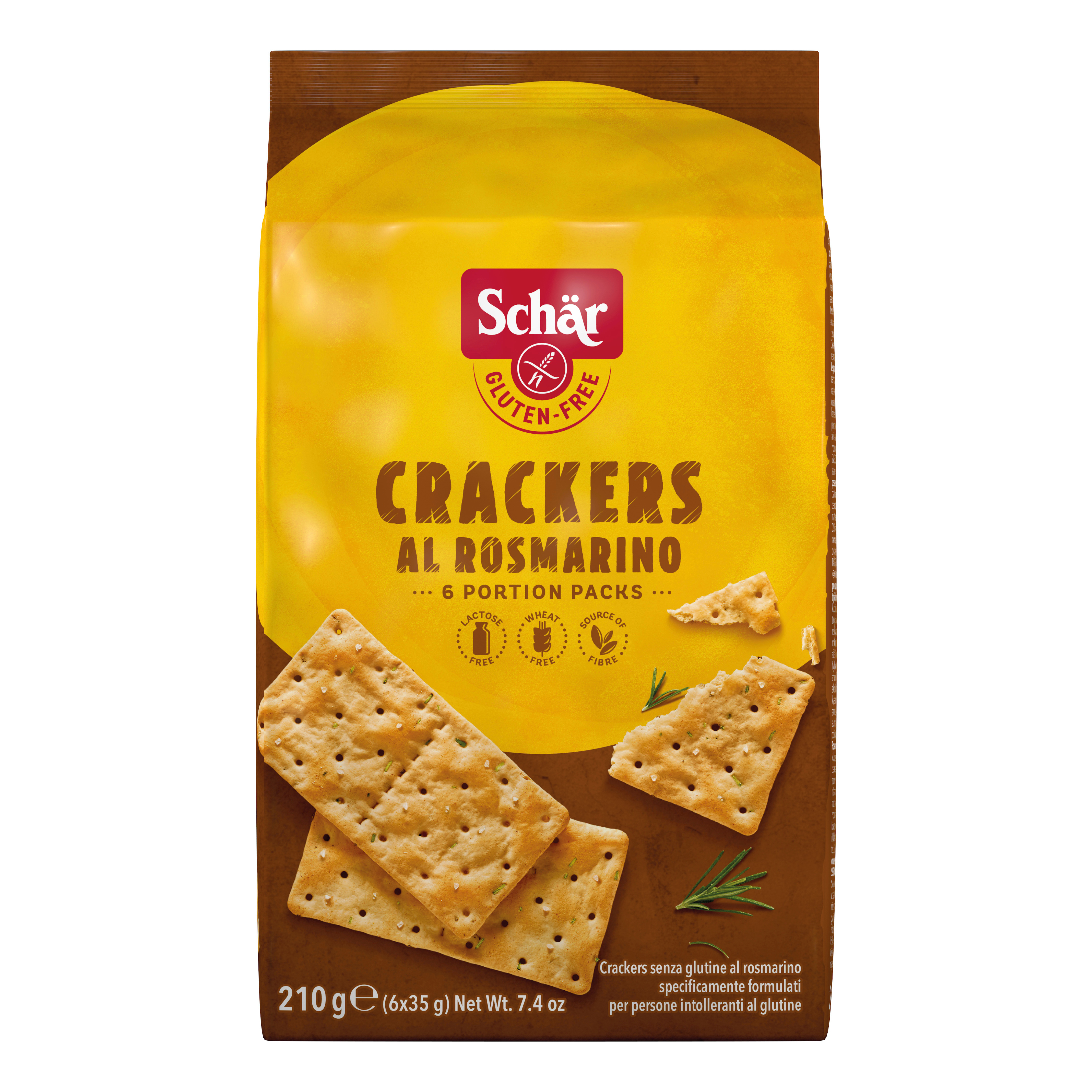 Schar crackers rosmarino 210 g