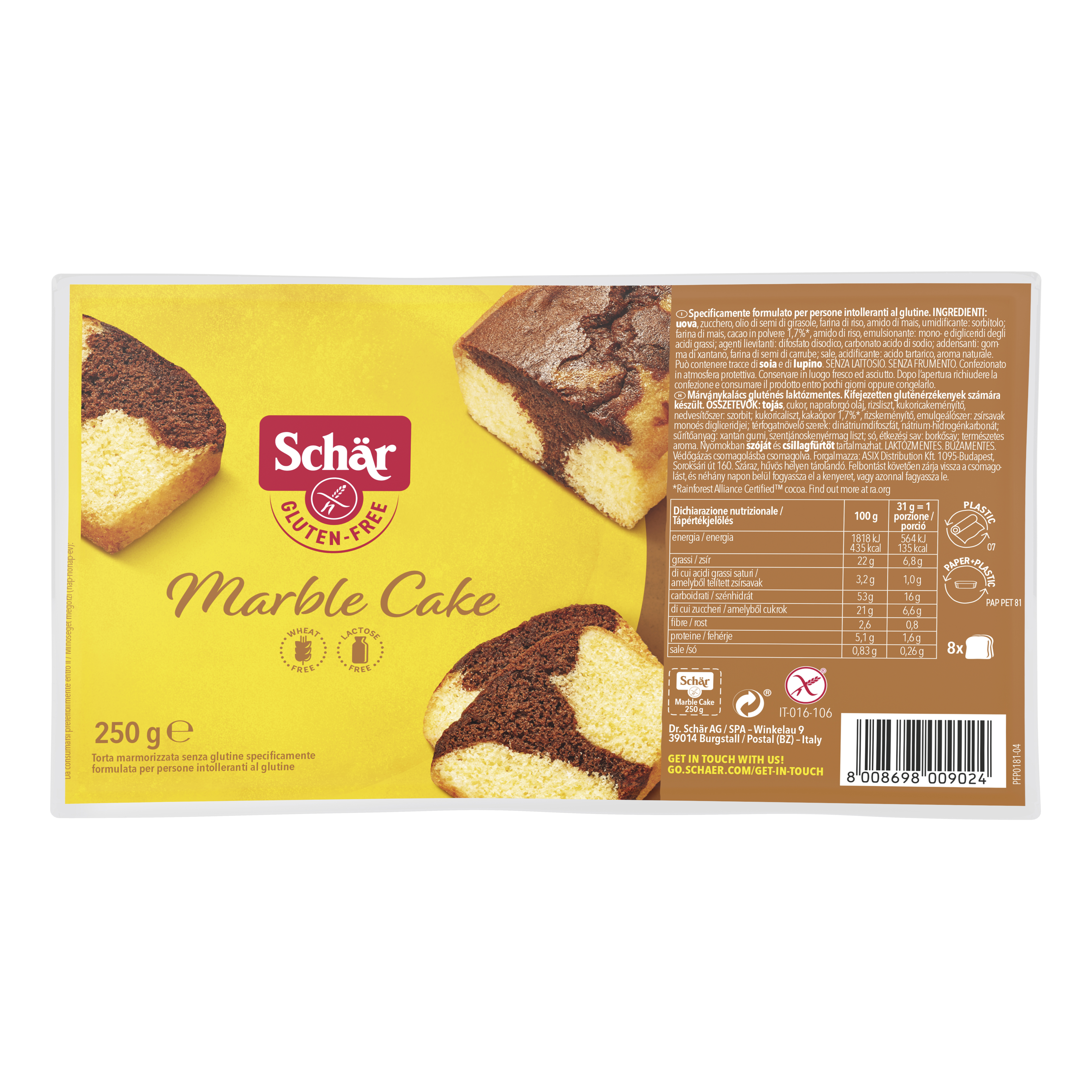 Schar marble cake 250 g