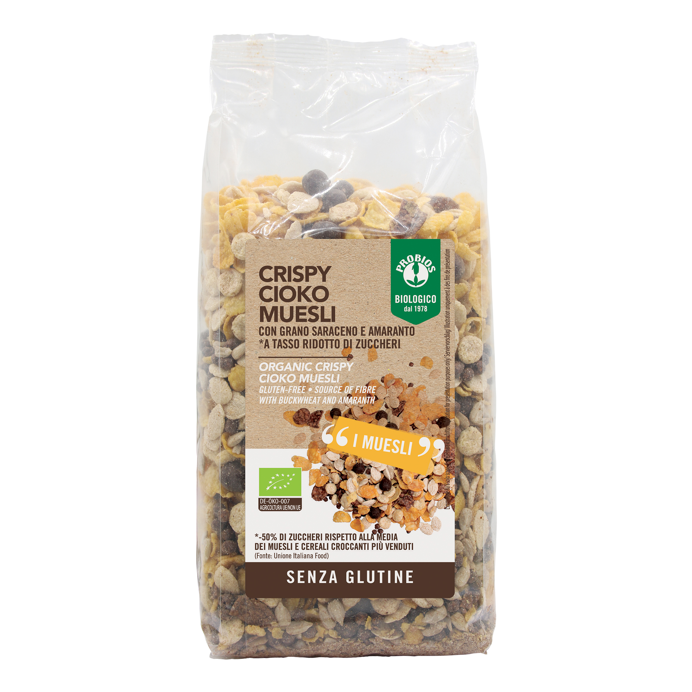 Easy to go crispy cioko muesli 300 g