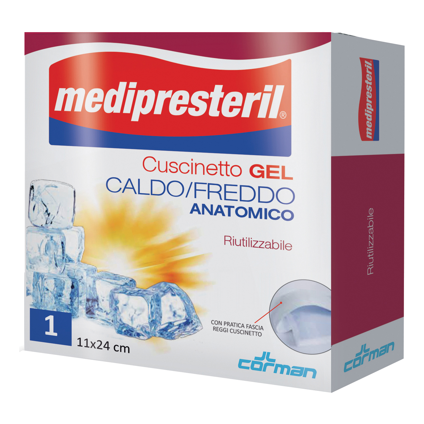 Medipresteril cuscinetto caldo/freddo anatomico