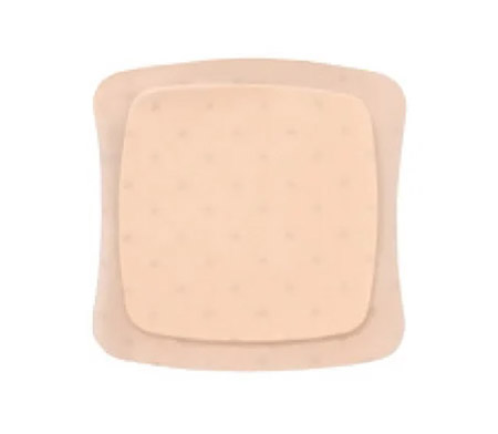 Medicazione sterile in schiuma di poliuretano idrocellulare aquacel ag foam adesiva 12,5x12,5 cm 10 pezzi