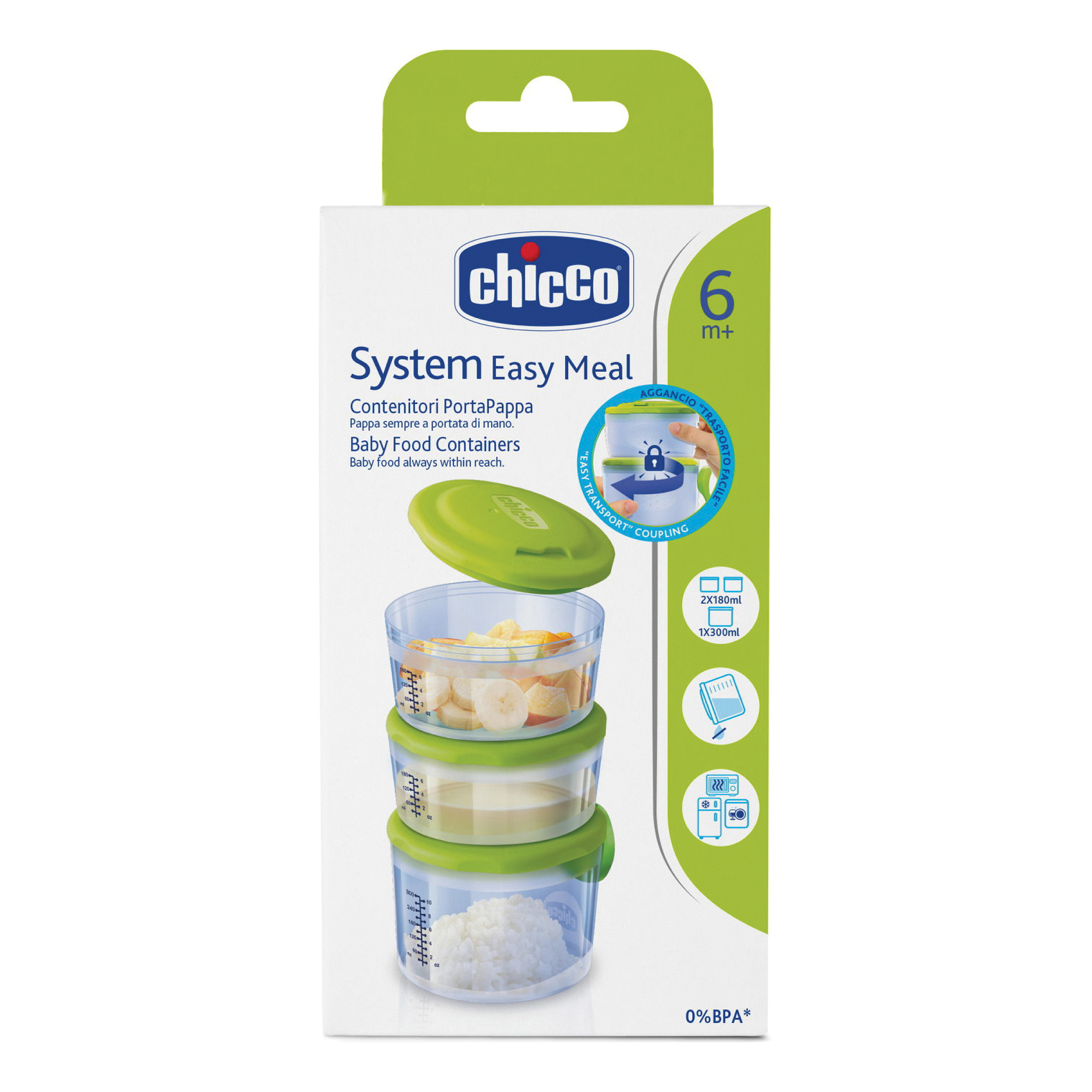 Chicco contenitore latte step up new