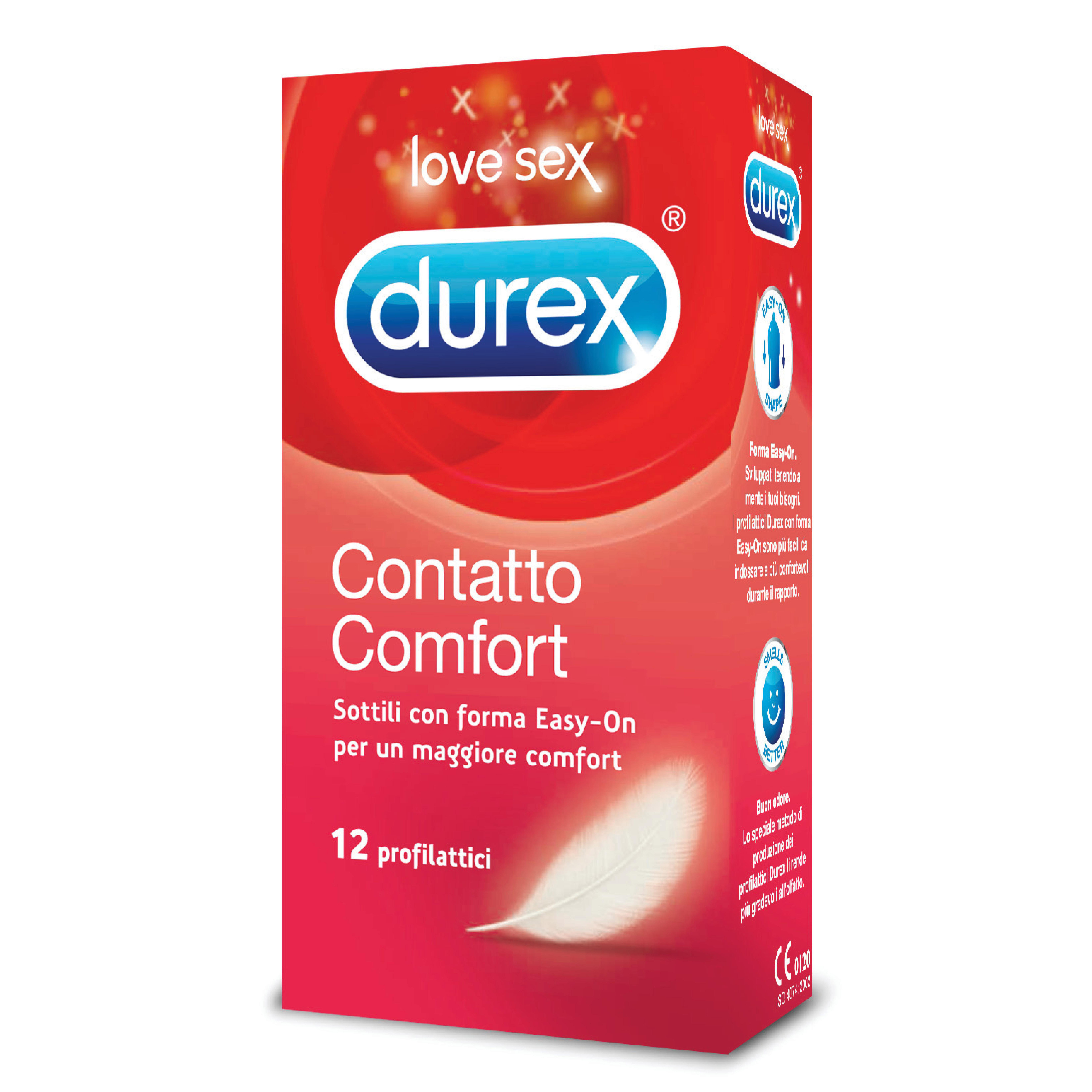 Profilattico durex contatto comfort 12 pezzi