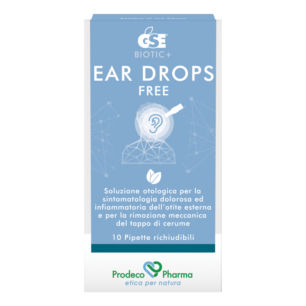 Gse ear drops free 10 pipette 0,3 ml