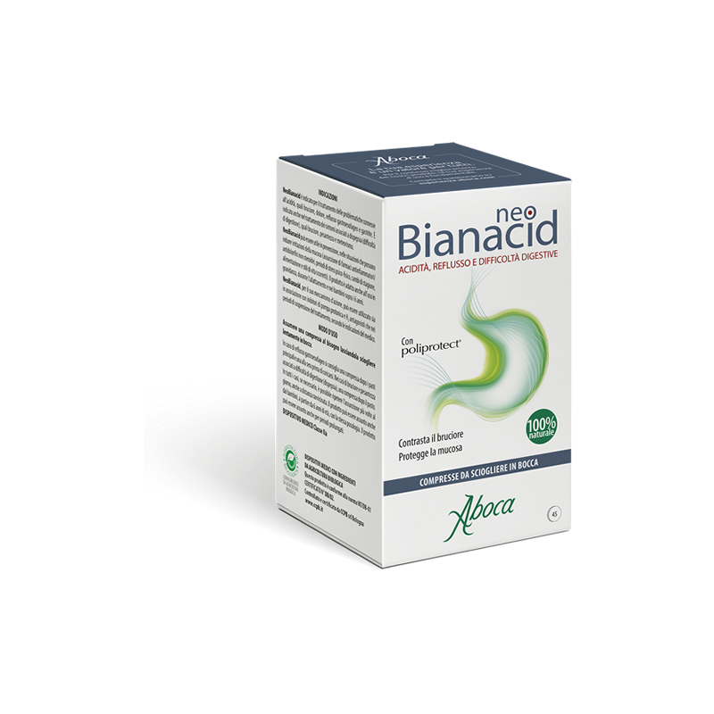 Neobianacid 45 compresse masticabili aboca
