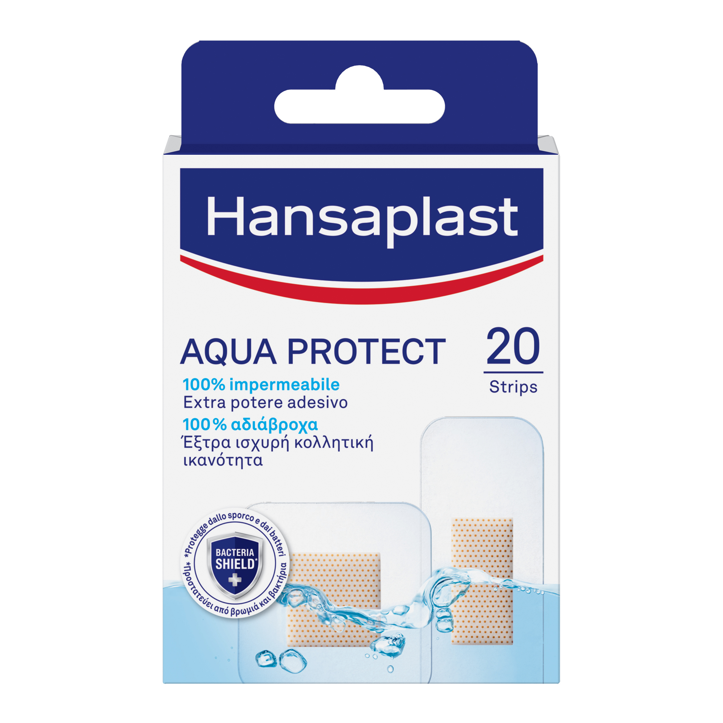 Cerotto hansaplast aqua protect 20 pezzi