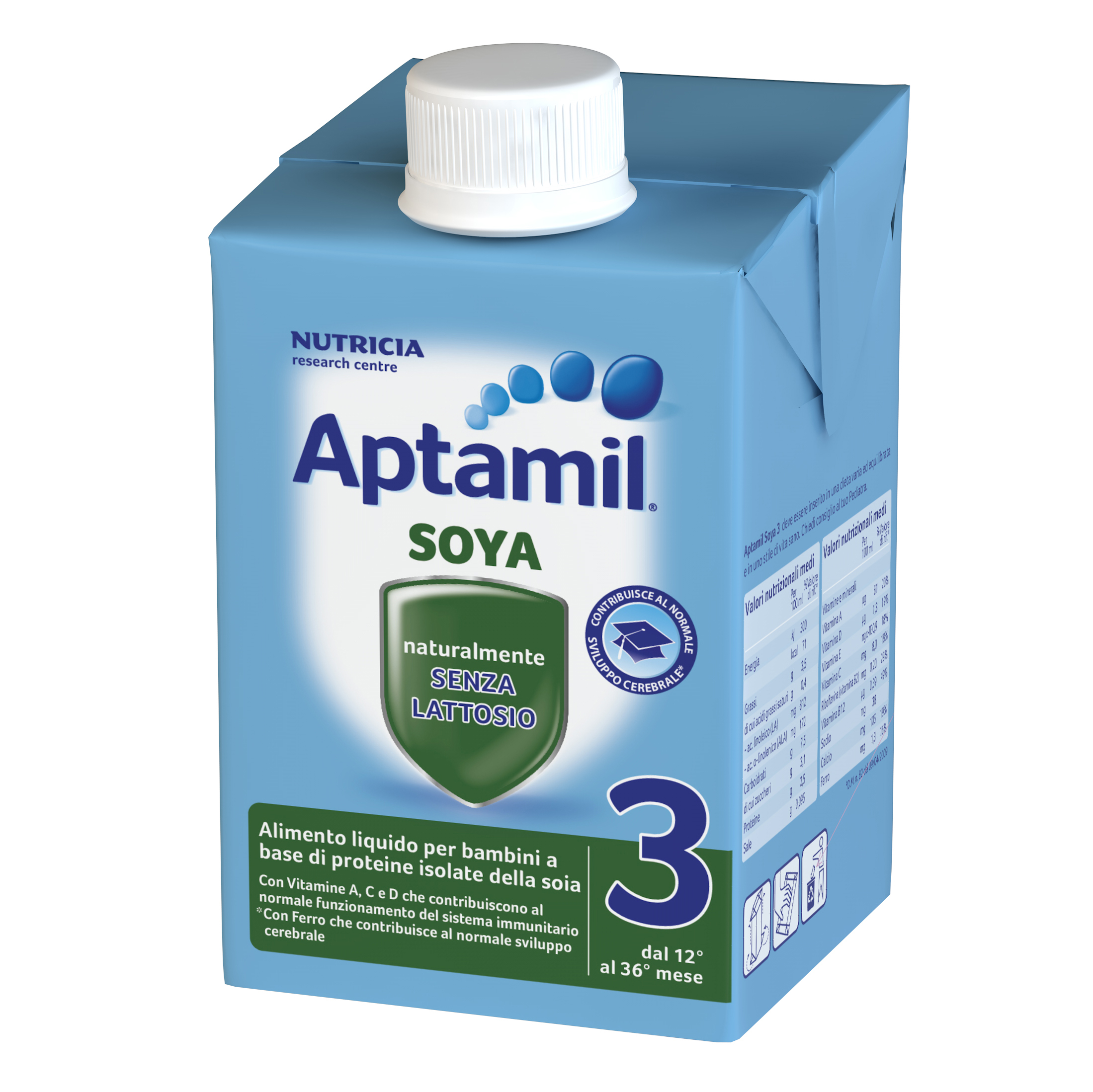 Aptamil 3 soya crescita 500 ml
