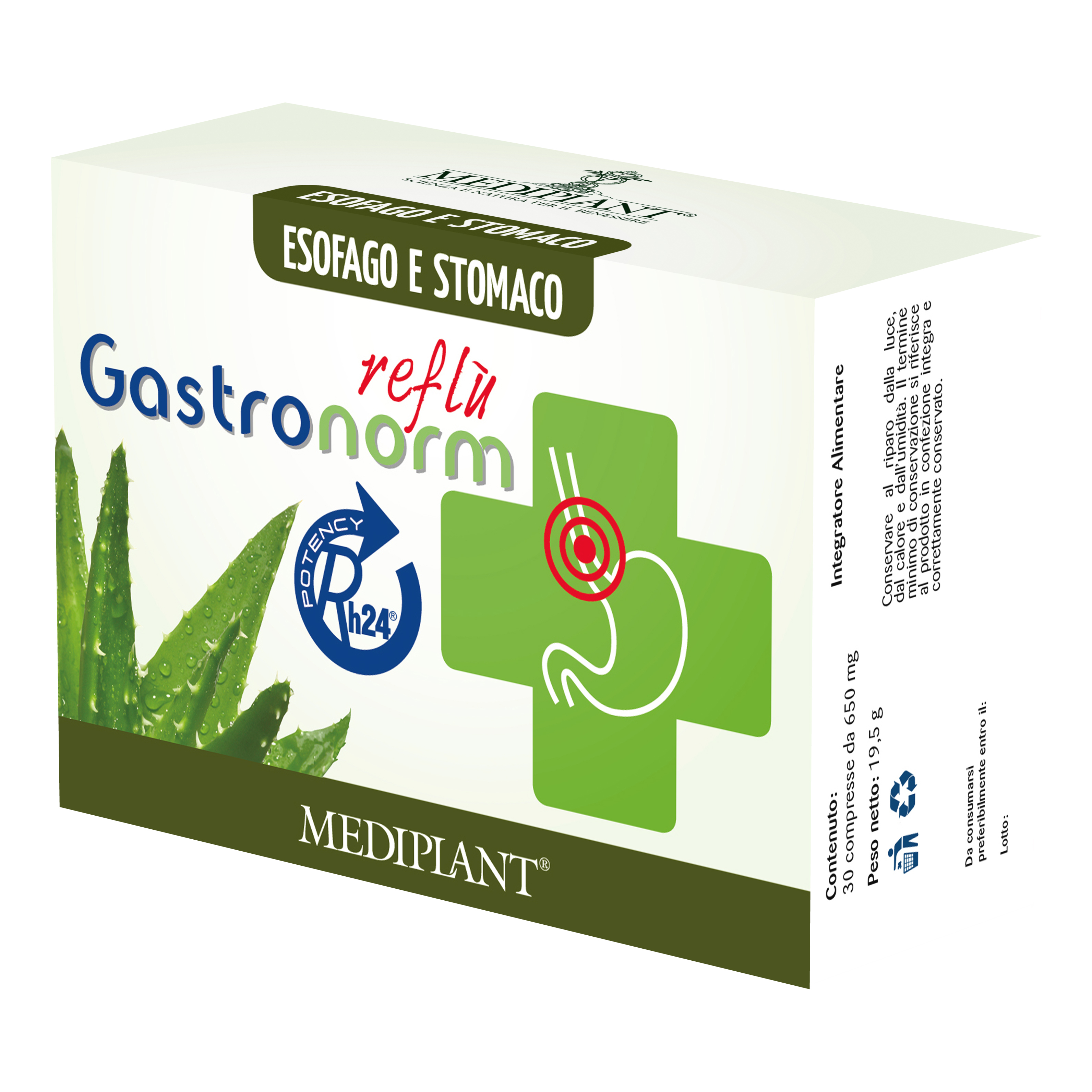 Gastronorm reflu' 30 compresse