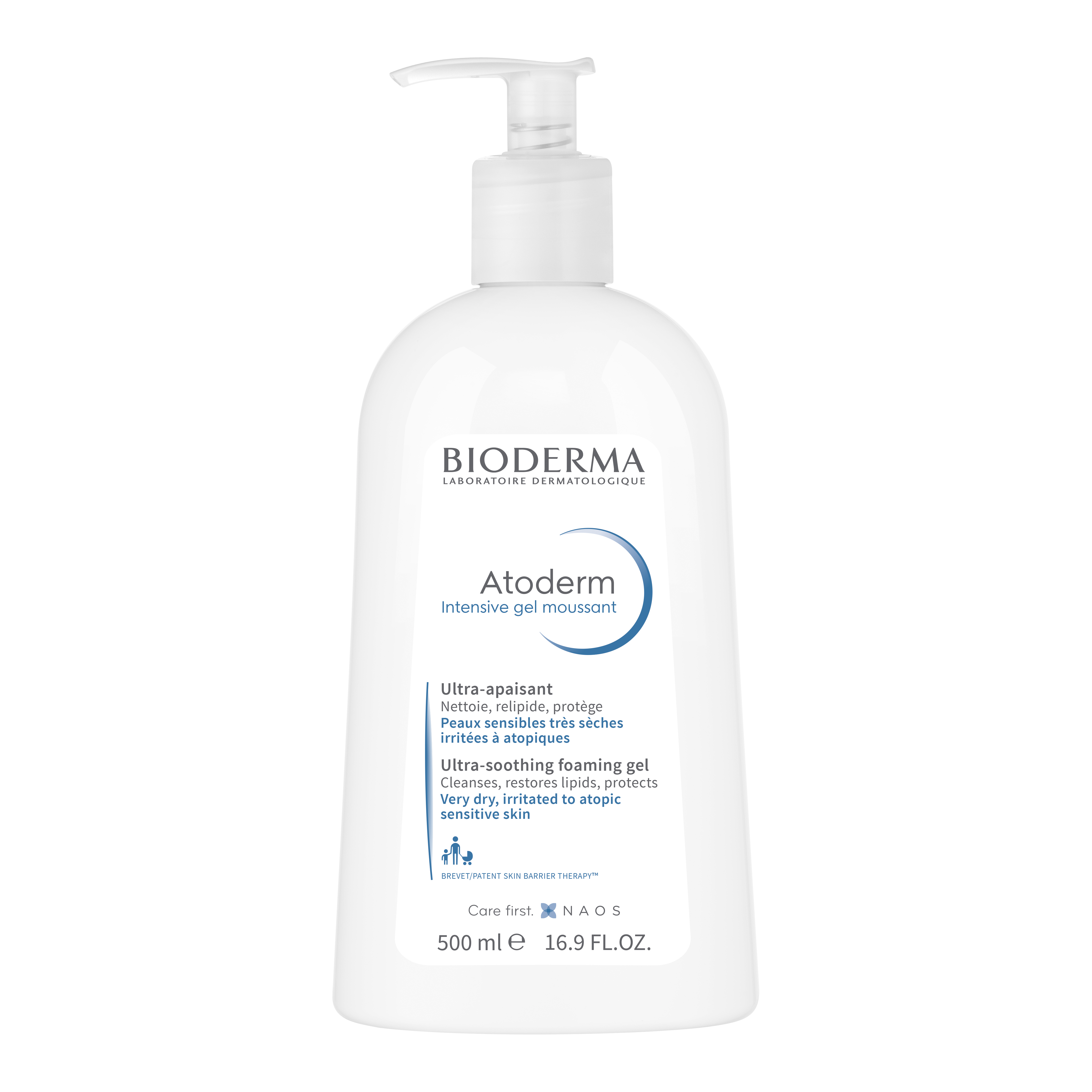 Atoderm intensive gel moussant 500 ml