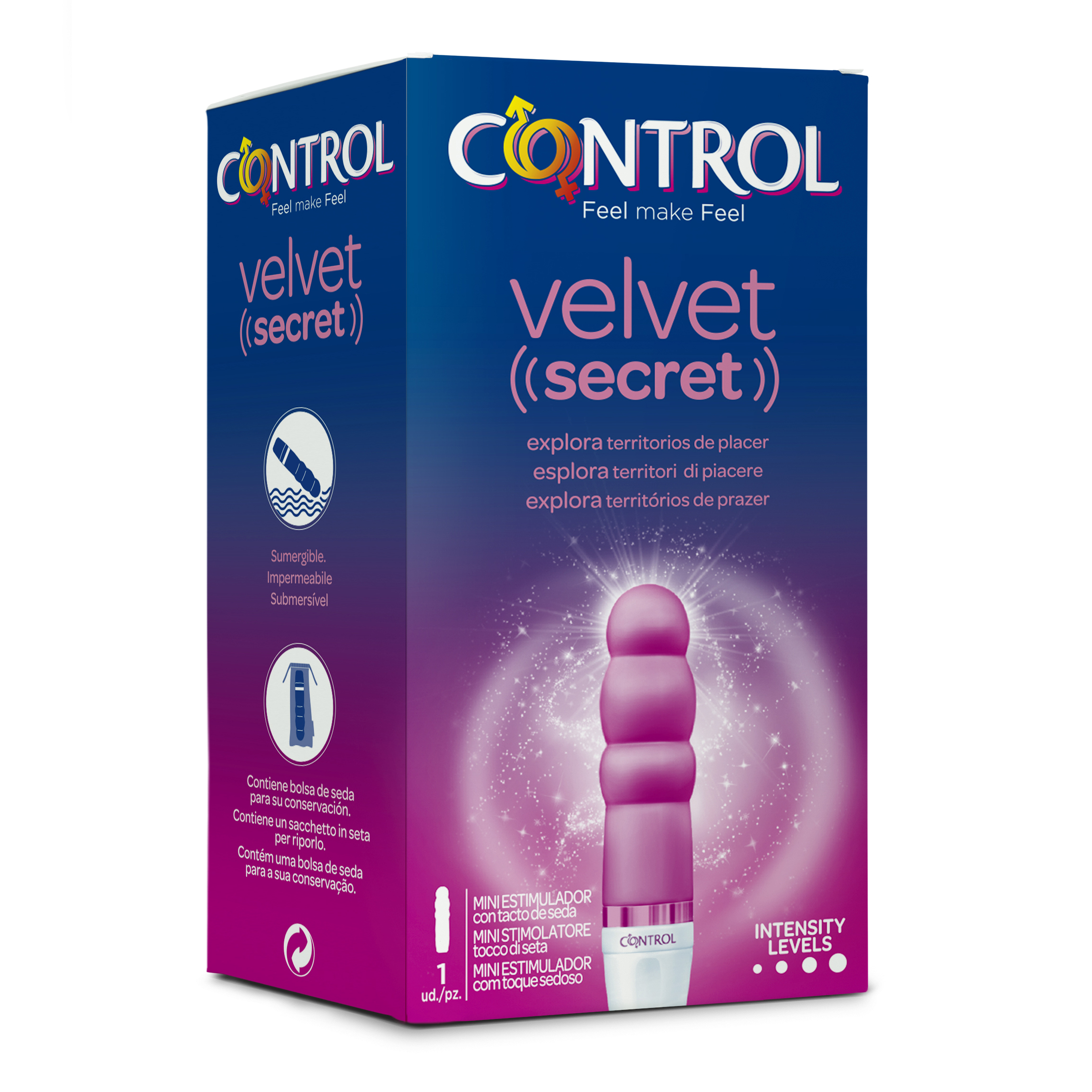 Profilattico control velvet secret 1 pezzo