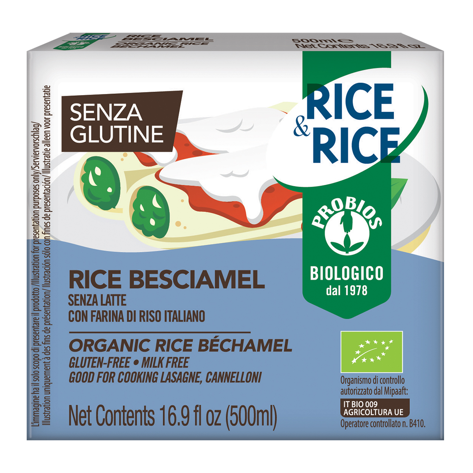 Rice&rice rice besciamel 500 ml