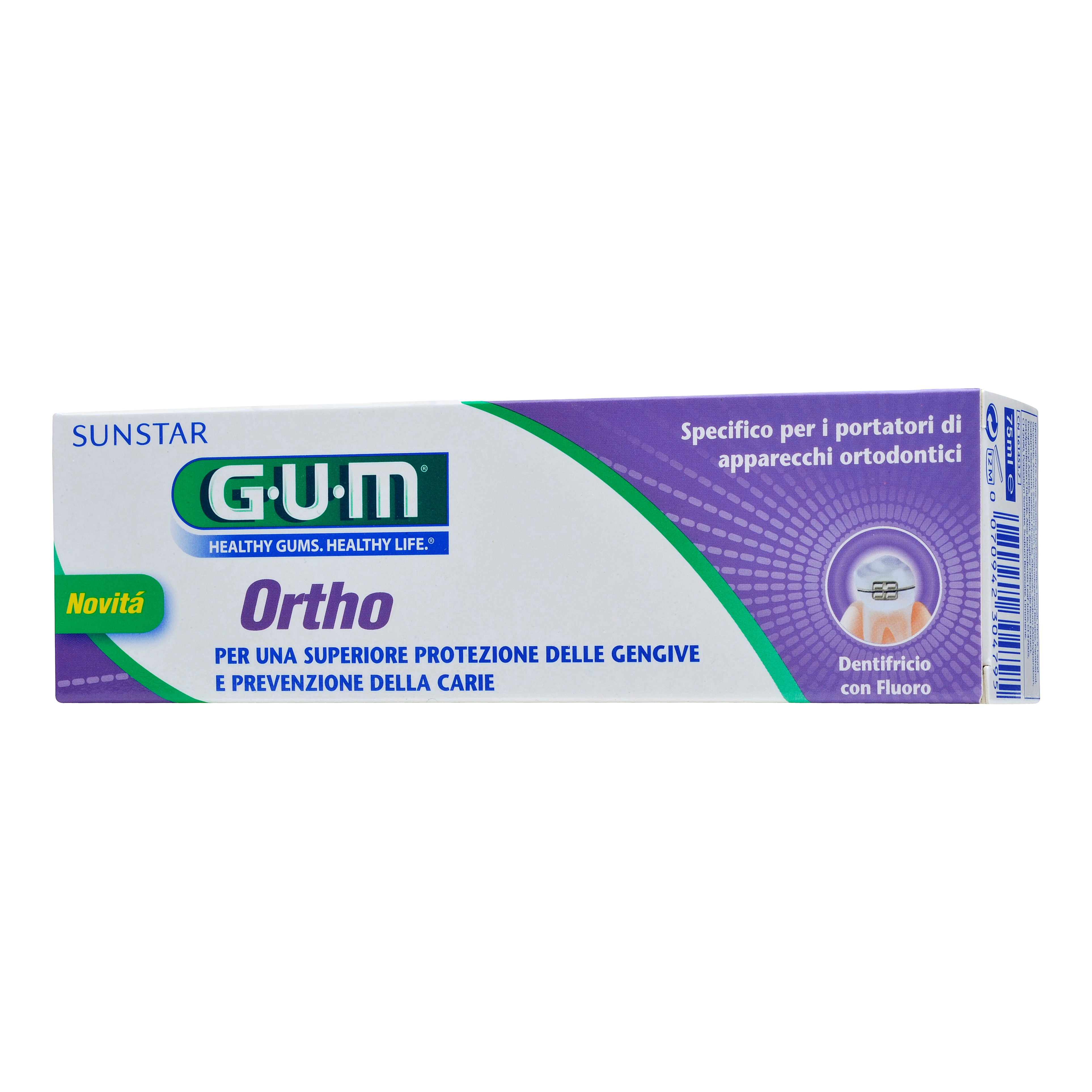 Gum ortho gel dentif. 75ml