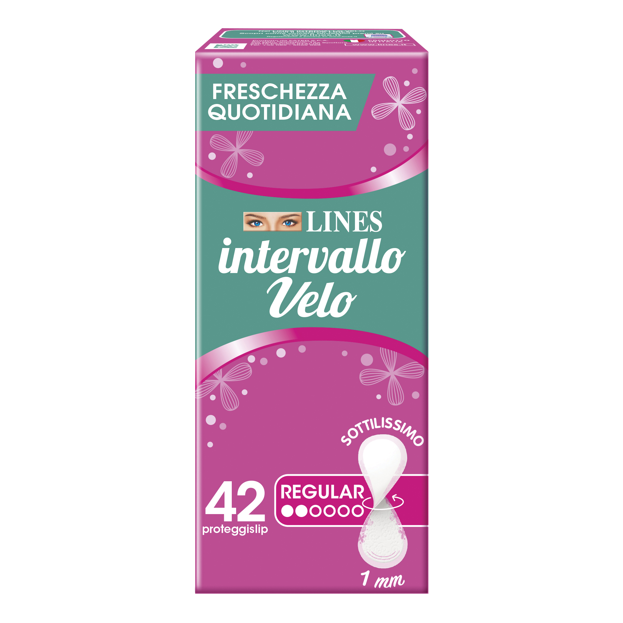 Lines intervallo velo slip 42 pezzi coupon