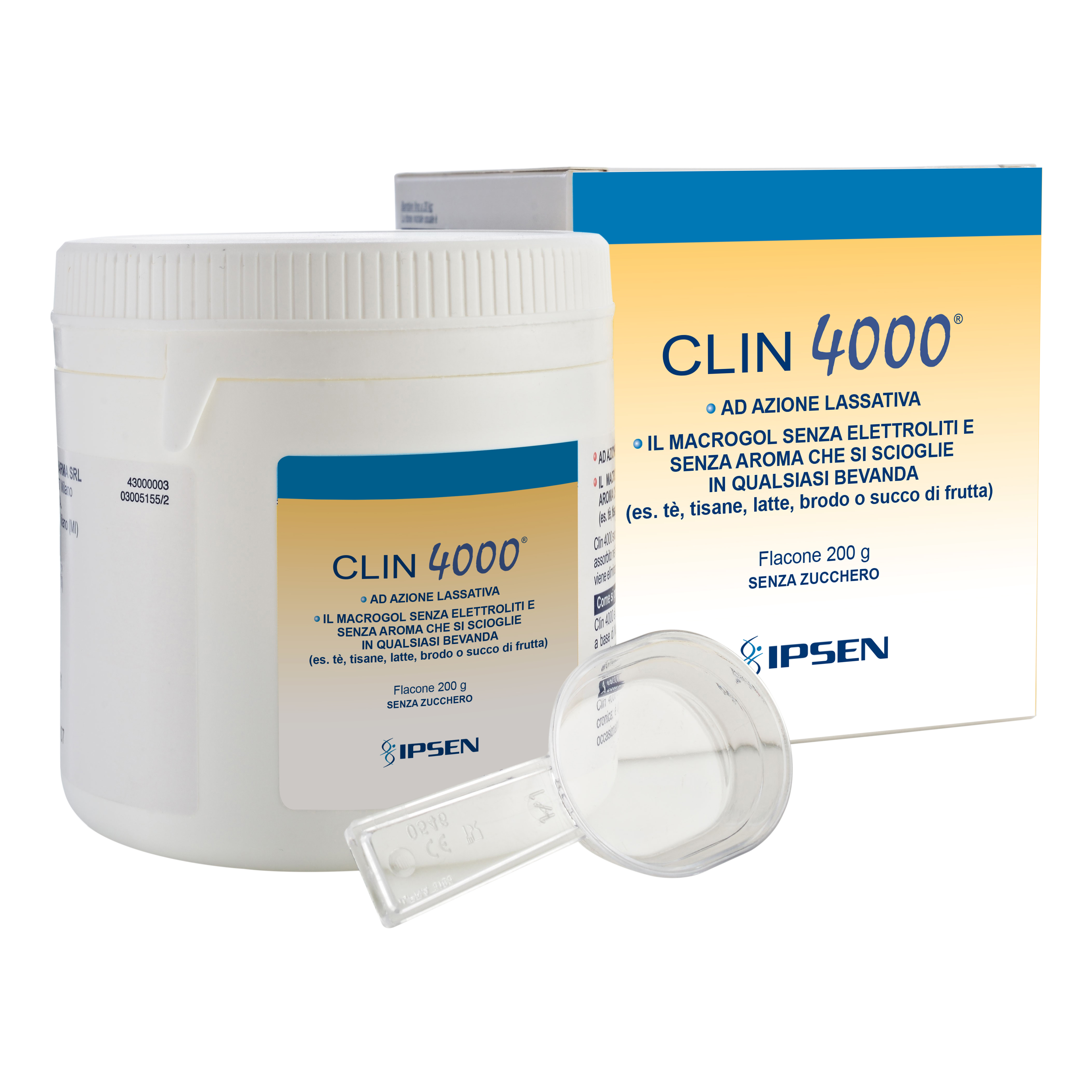Clin 4000 lassativo polvere 200 g