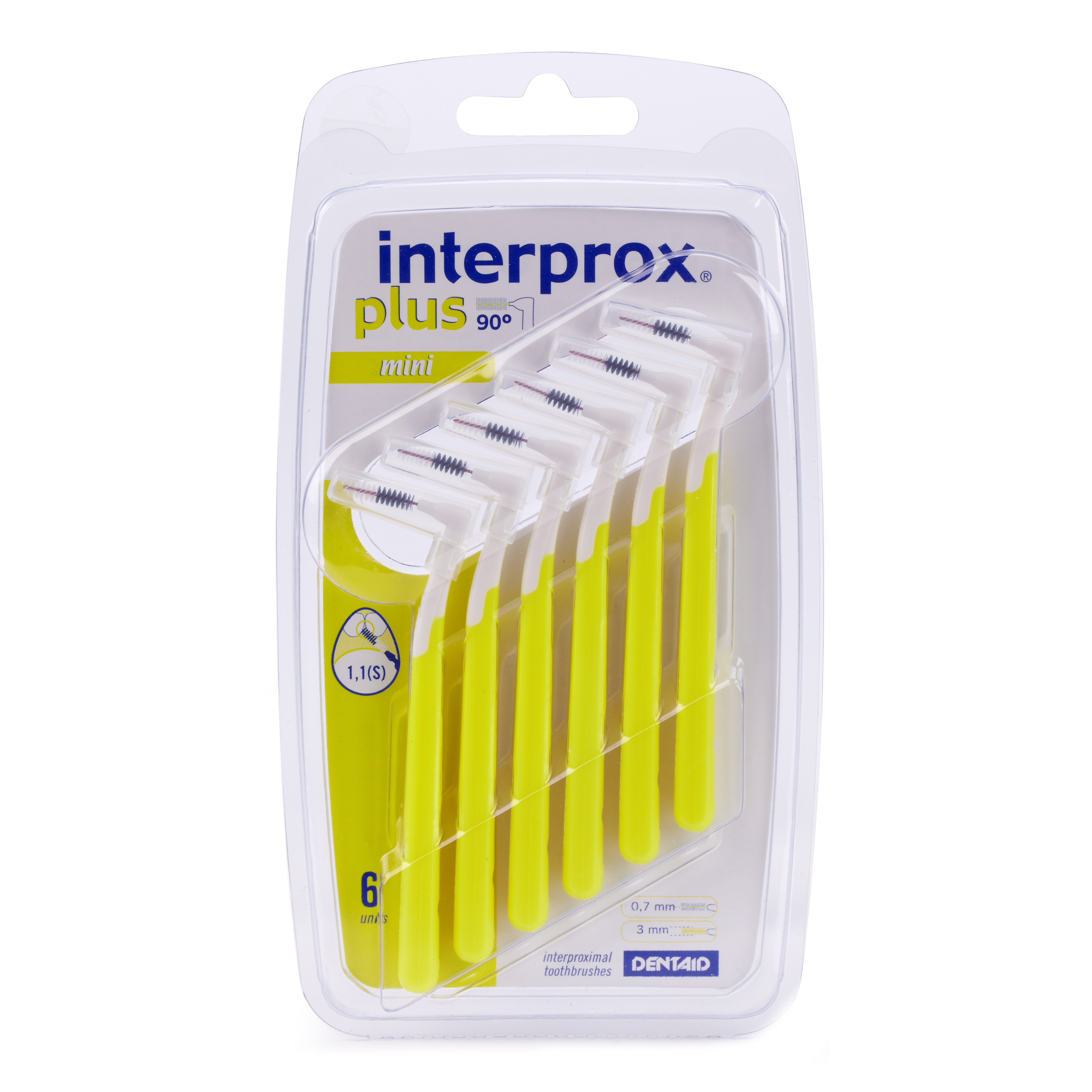 Interprox plus mini giallo 6 pezzi