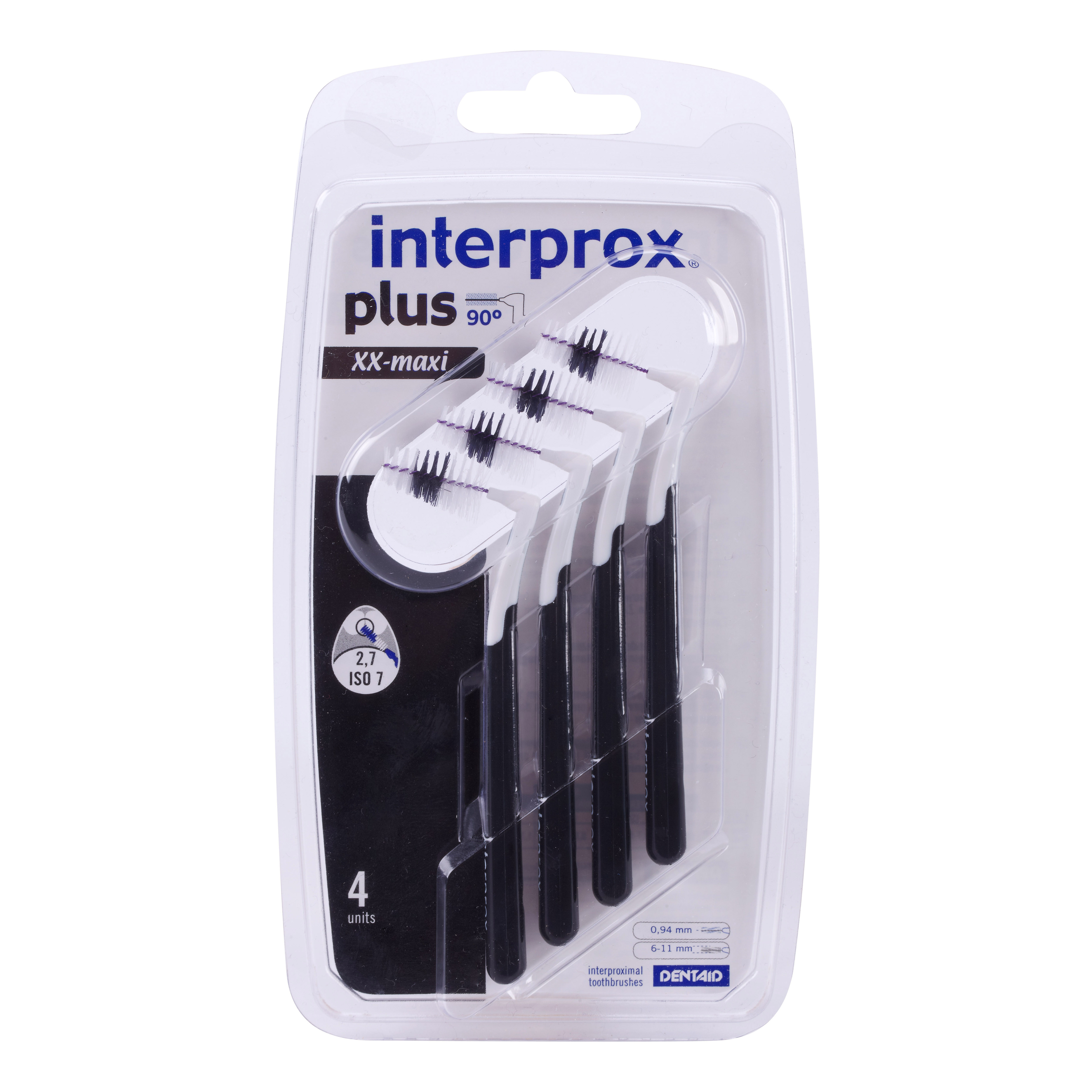 Interprox plus xx maxi nero 4 pezzi