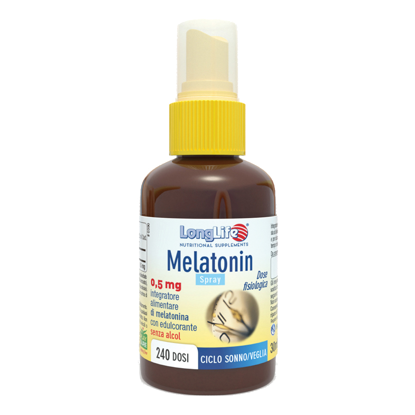 Longlife melatonin spray 0,5mg 30 ml