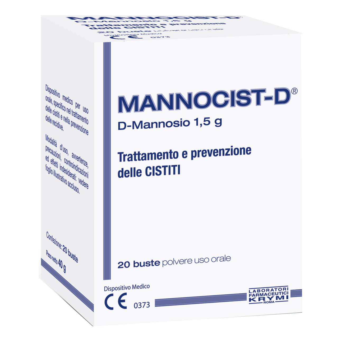 Mannocist d 20 buste 1,5 g