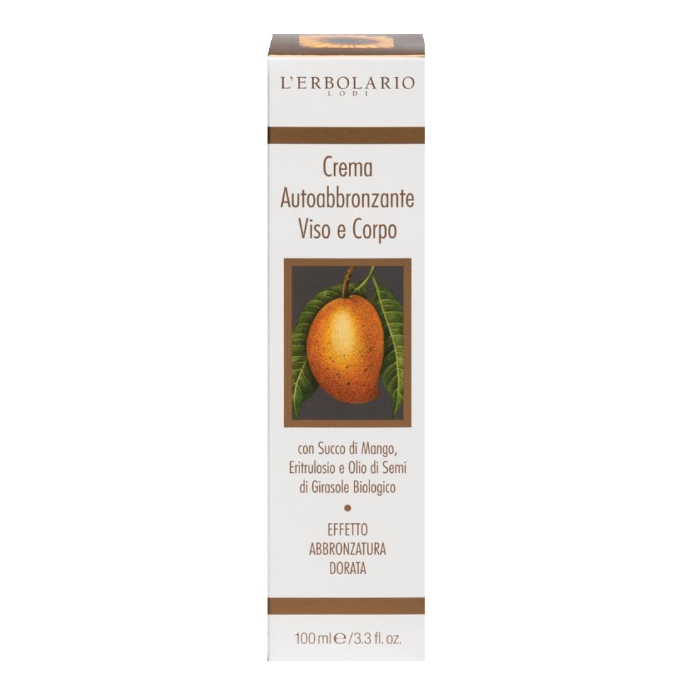 Crema autoabbronzante succo mango 100 ml