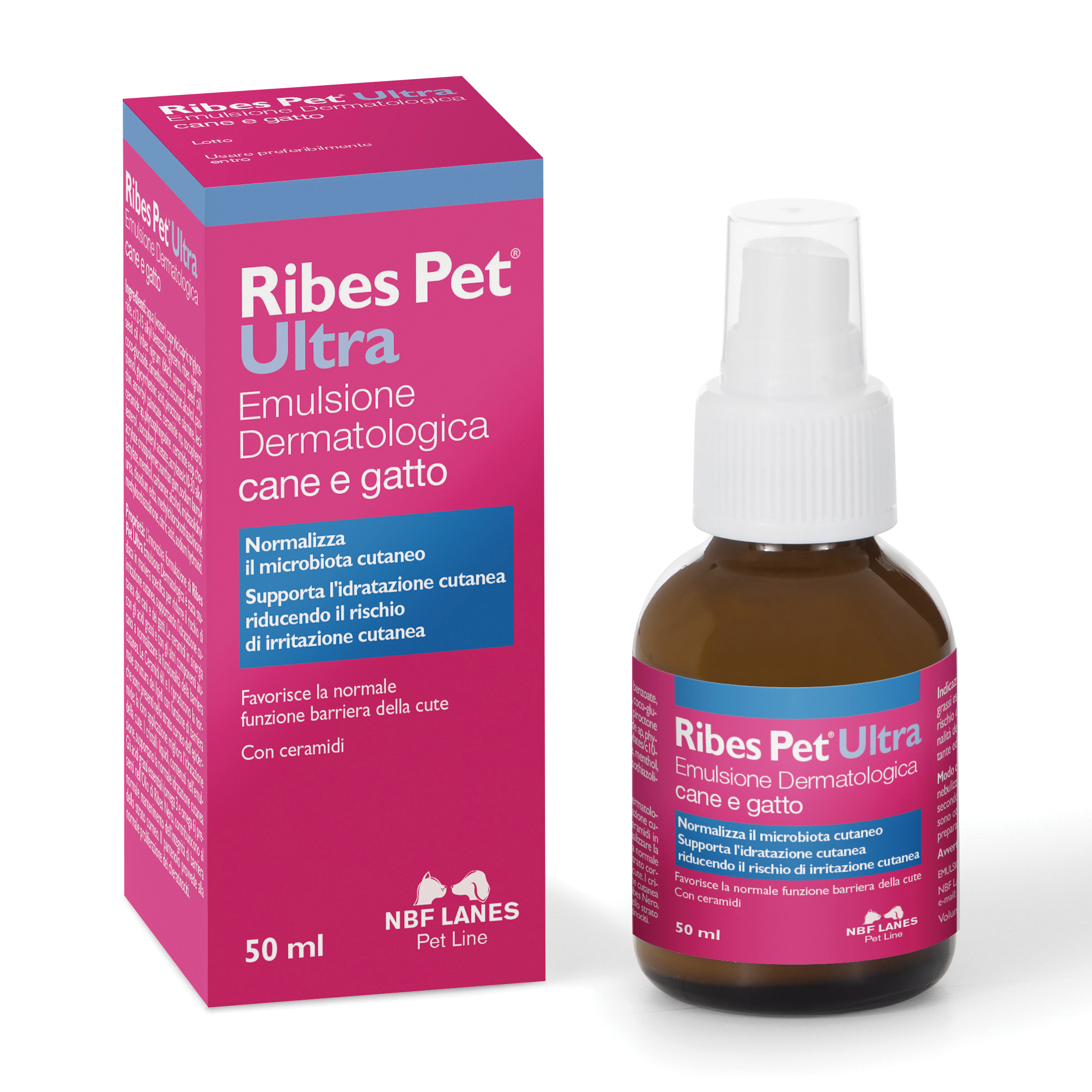 Ribes pet ultra emulsione dermatologica spray 50 ml