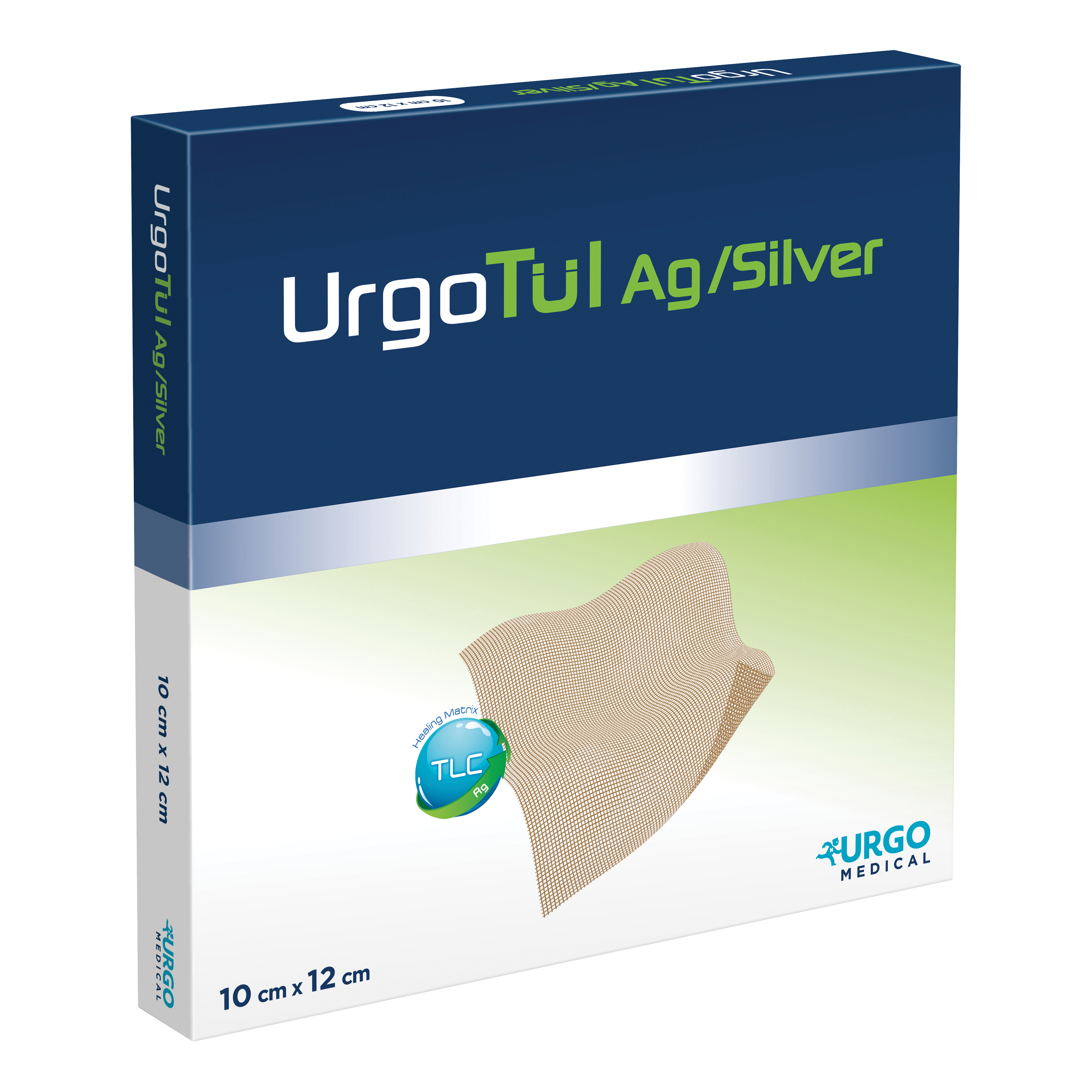 Medicazione sterile urgotul ag/silver 10x12 cm 5 pezzi