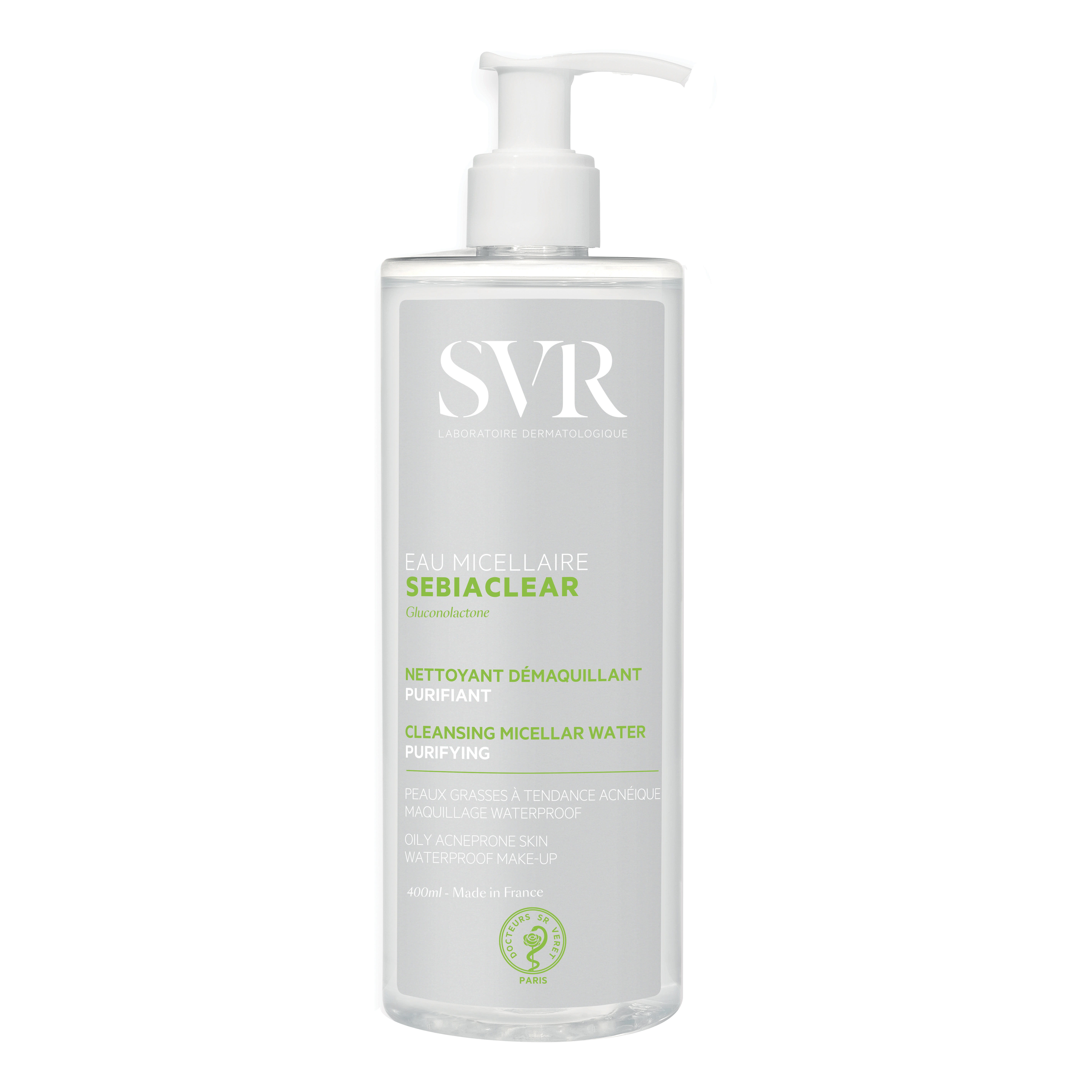 Sebiaclear eau mic 400 ml