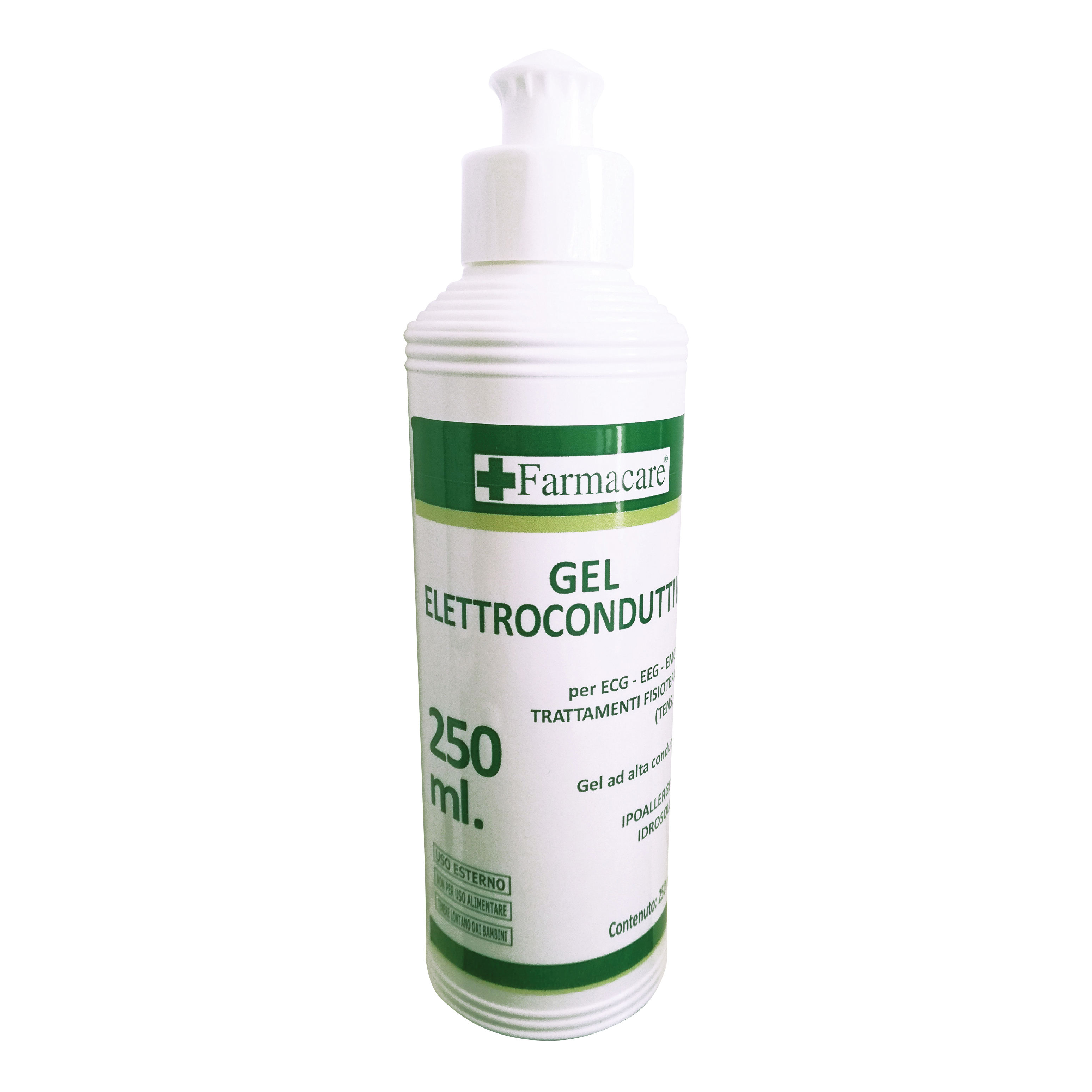 Gel elettroconduttivo per ecg eeg emg pe 250 ml