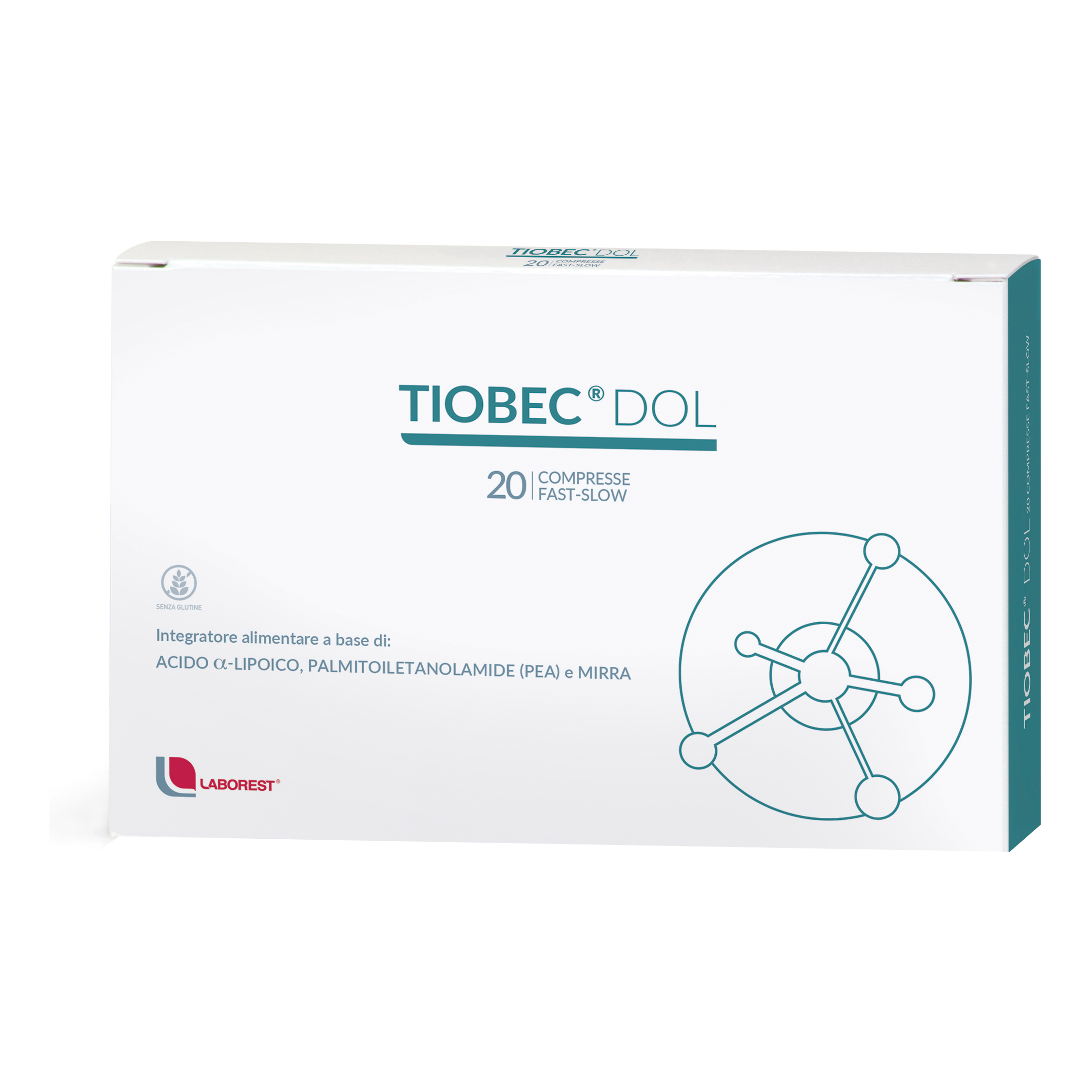 Tiobec dol 20 compresse da 1455 mg