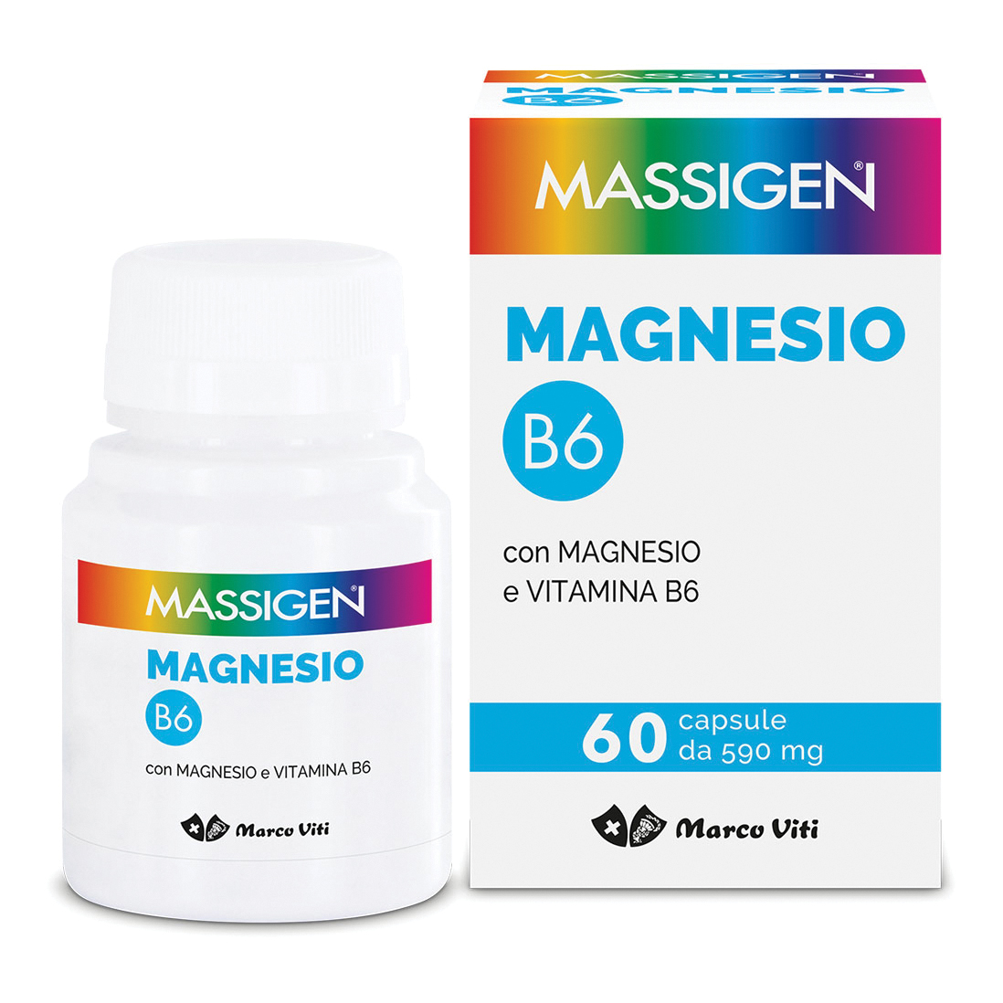 Massigen magnesio b6 60 capsule