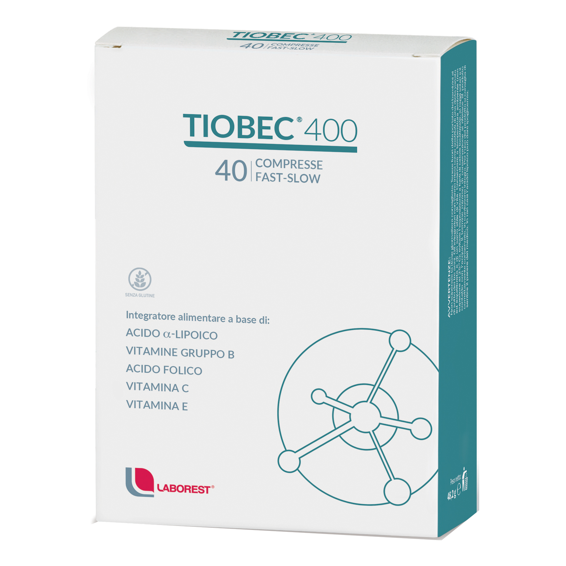 Tiobec 400 40 compresse fast-slow