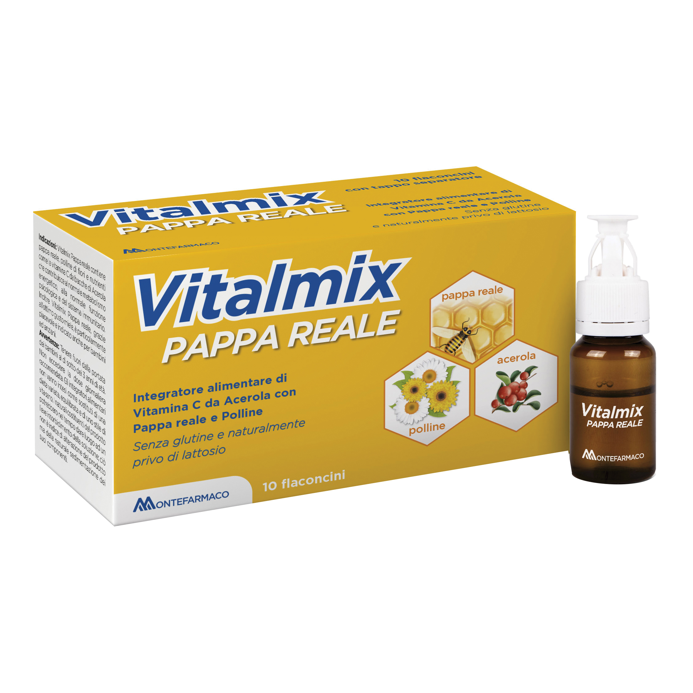 Vitalmix pappa reale 10flaconcini x10 ml s/gl