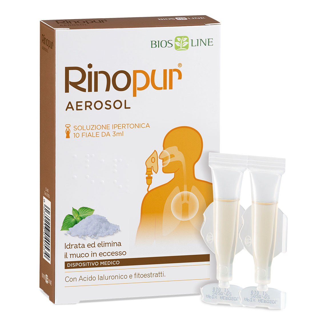Rinopur aerosol monodose 10 fiale da 3 ml