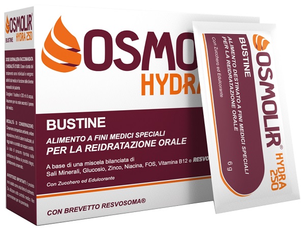 Osmolir hydra 250 14 bustine da 6 g