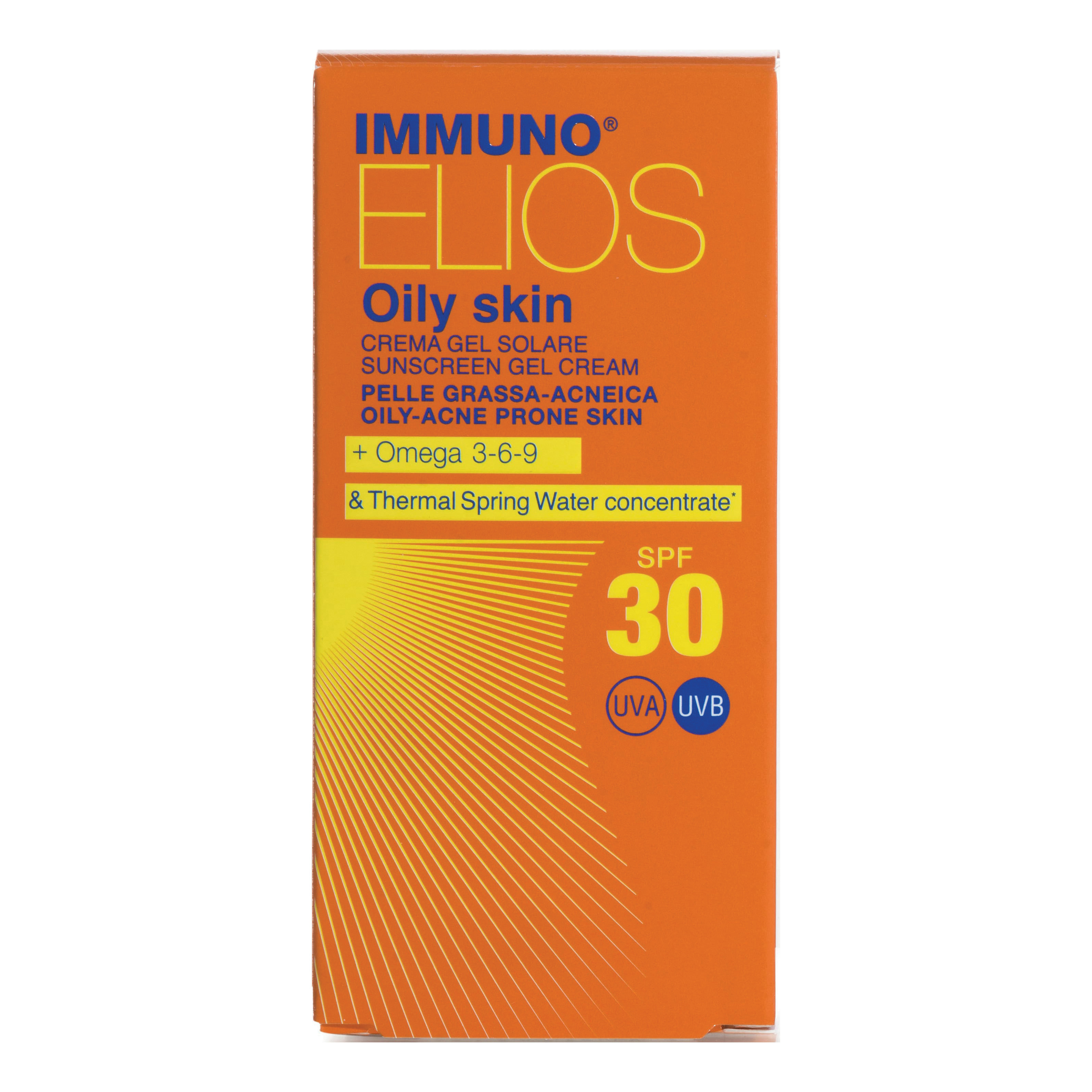 Immuno elios oily skin/gel tocco secco spf30 50 ml