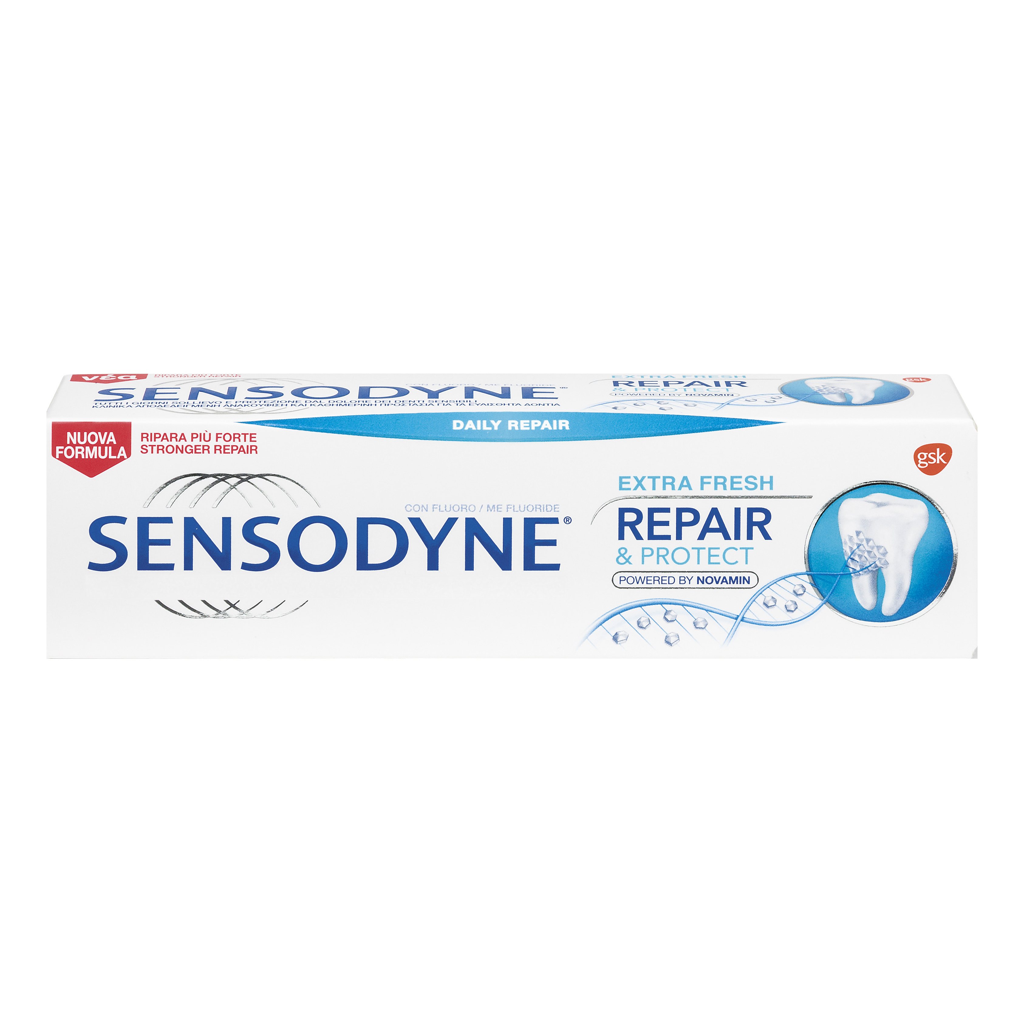 Sensodyne repair & protect extra fresh pasta dentifricia ad azione desensibilizzante