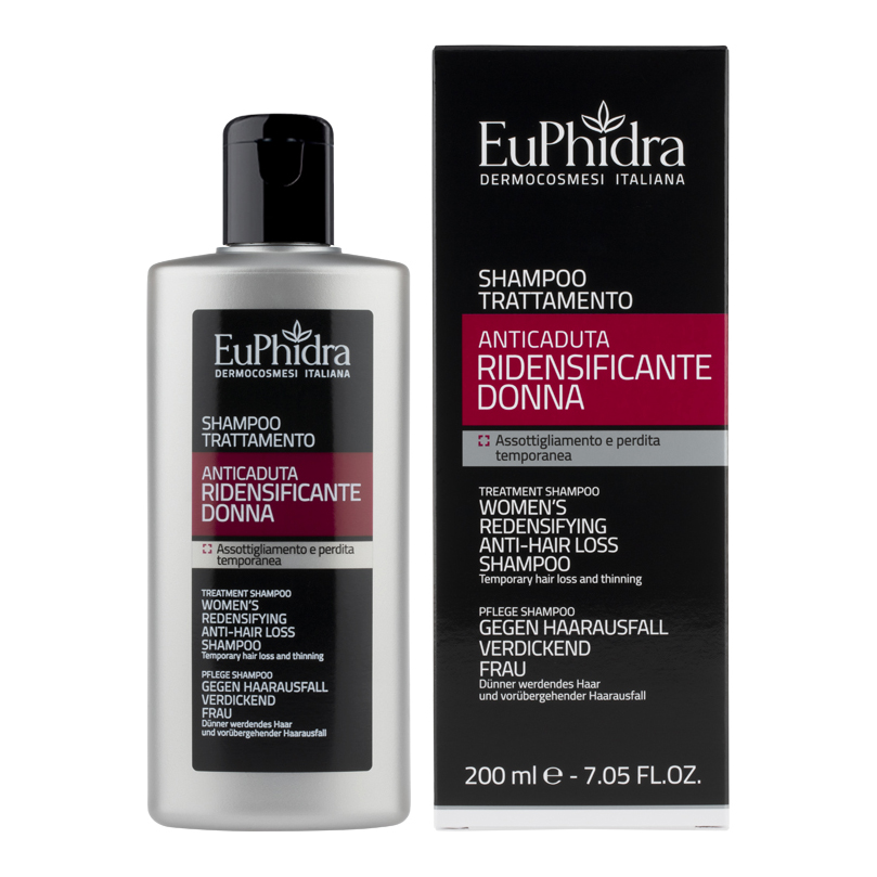 Euphidra shampoo anticaduta ridensificante donna 200 ml