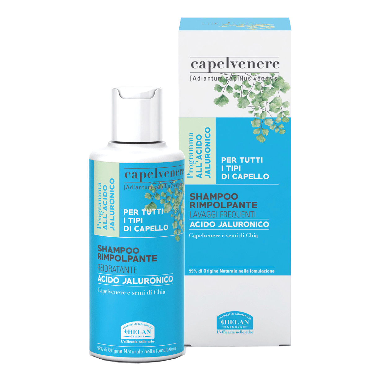 Capelvenere bioshampoo rimpolpante 200 ml