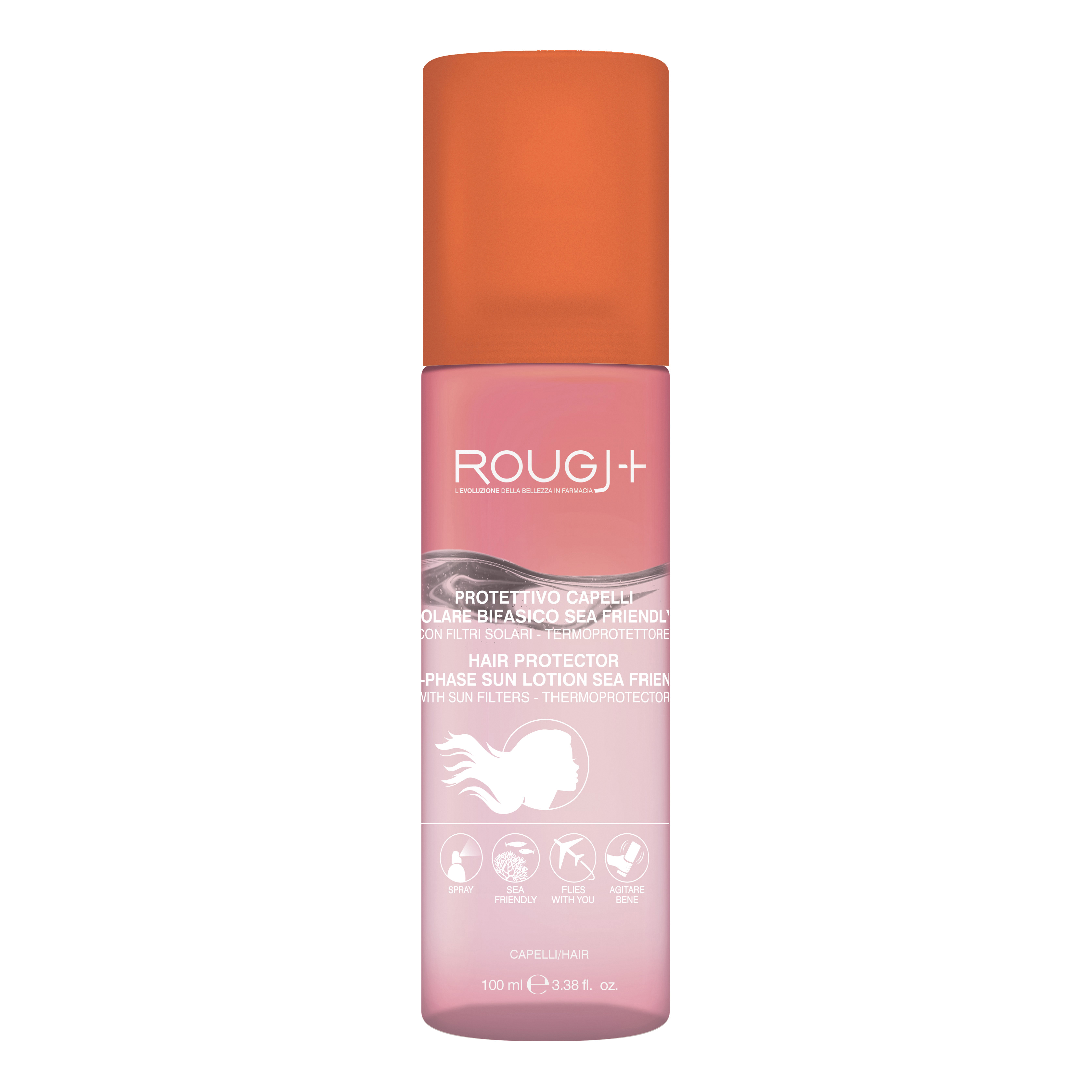 Rougj olio bifasico capelli protettivo 100 ml